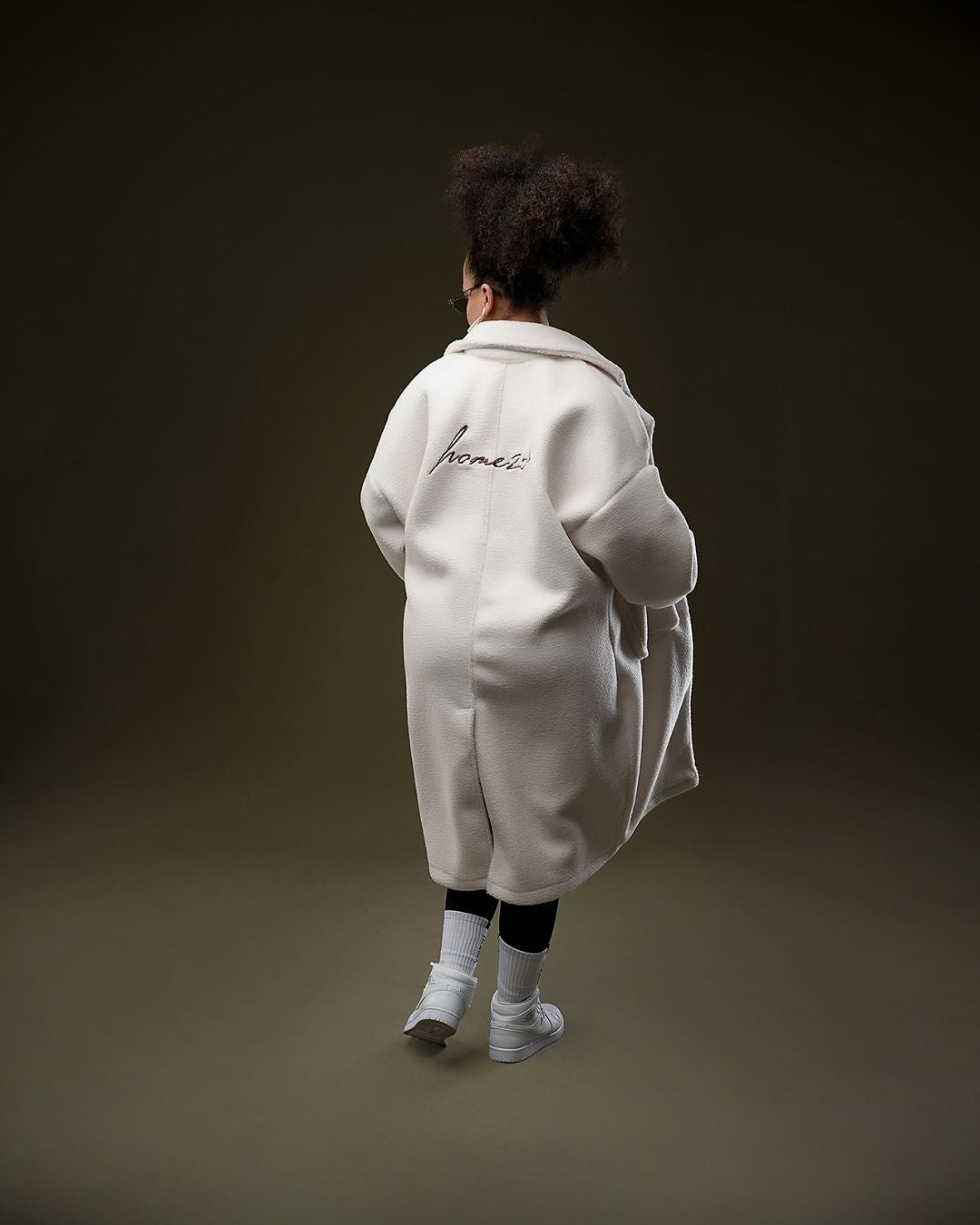 Solace Coat - Cream White