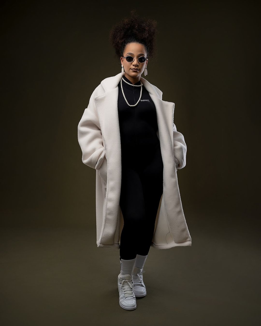 Solace Coat - Cream White