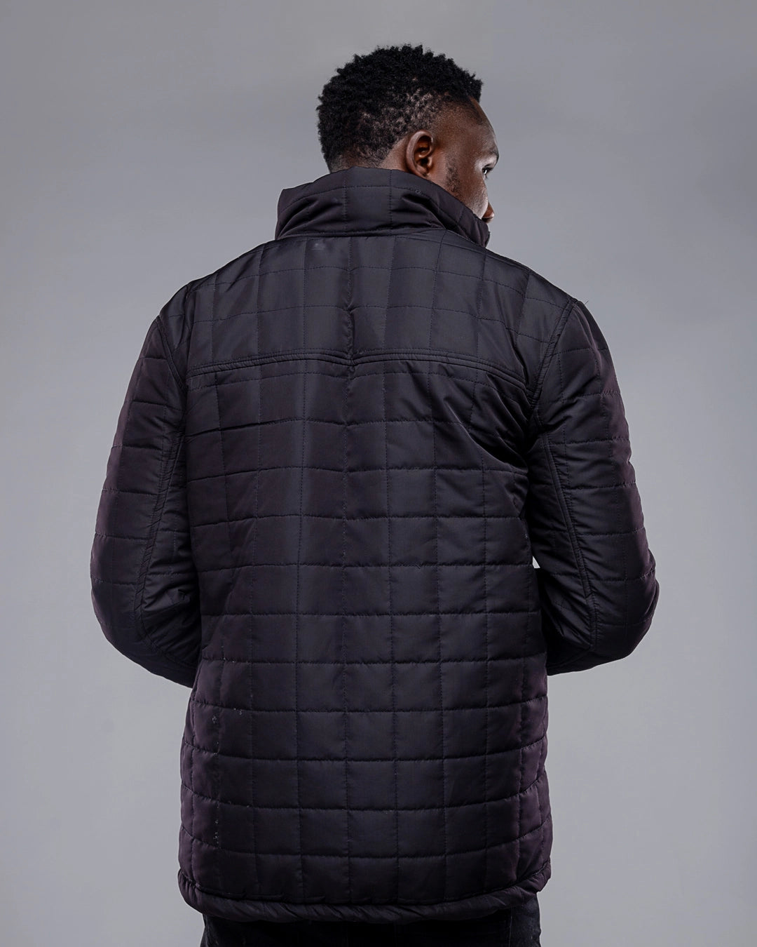 Long Luxe Jacket – Black
