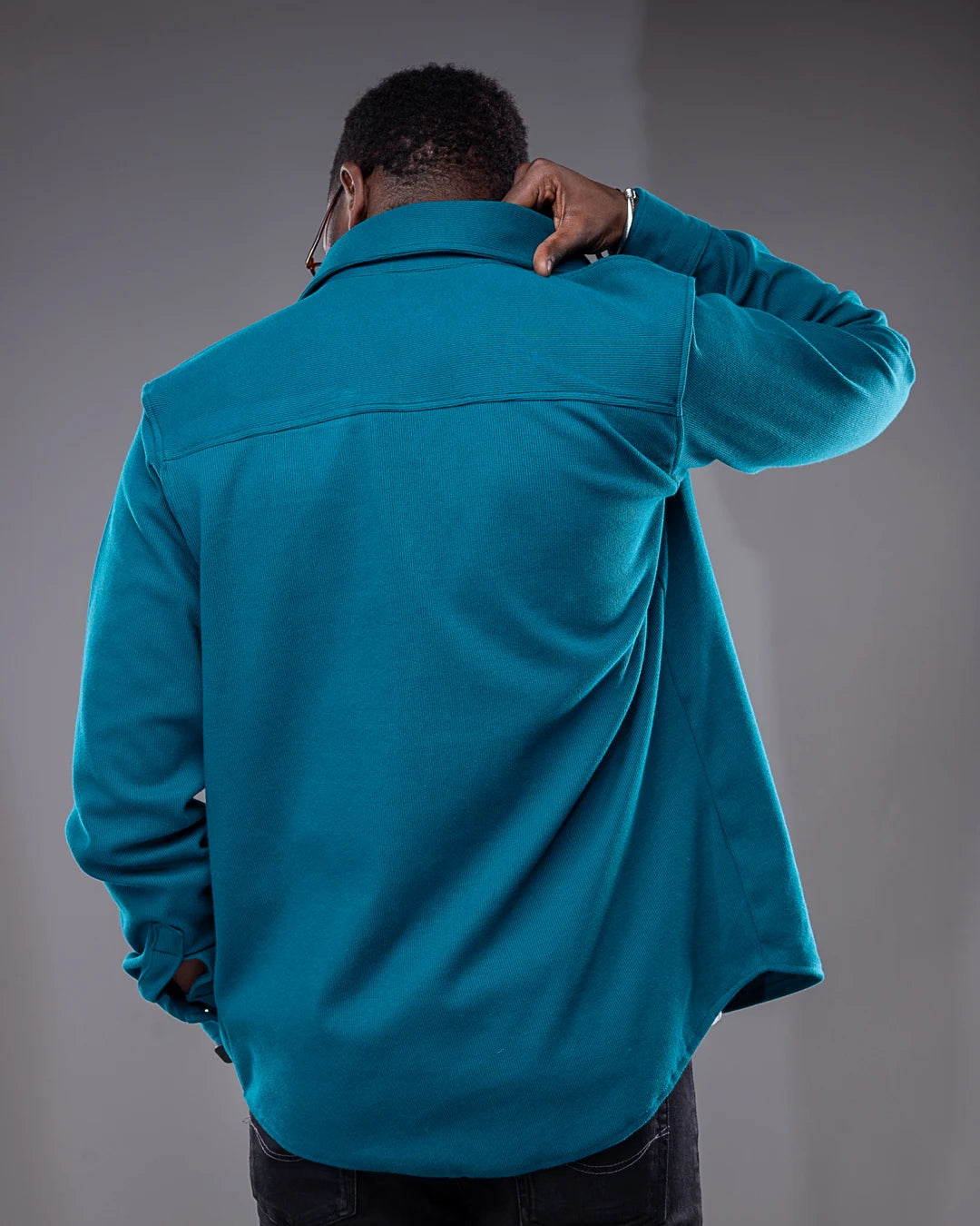 Stature Shirt - Deep Aqua