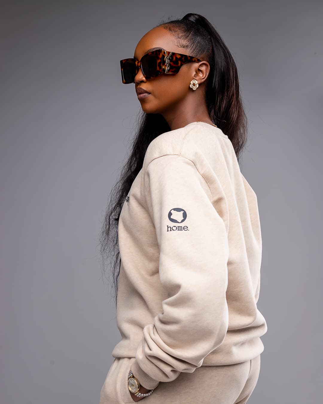 Mocha Cosy Sweatshirt (Mid heavy)