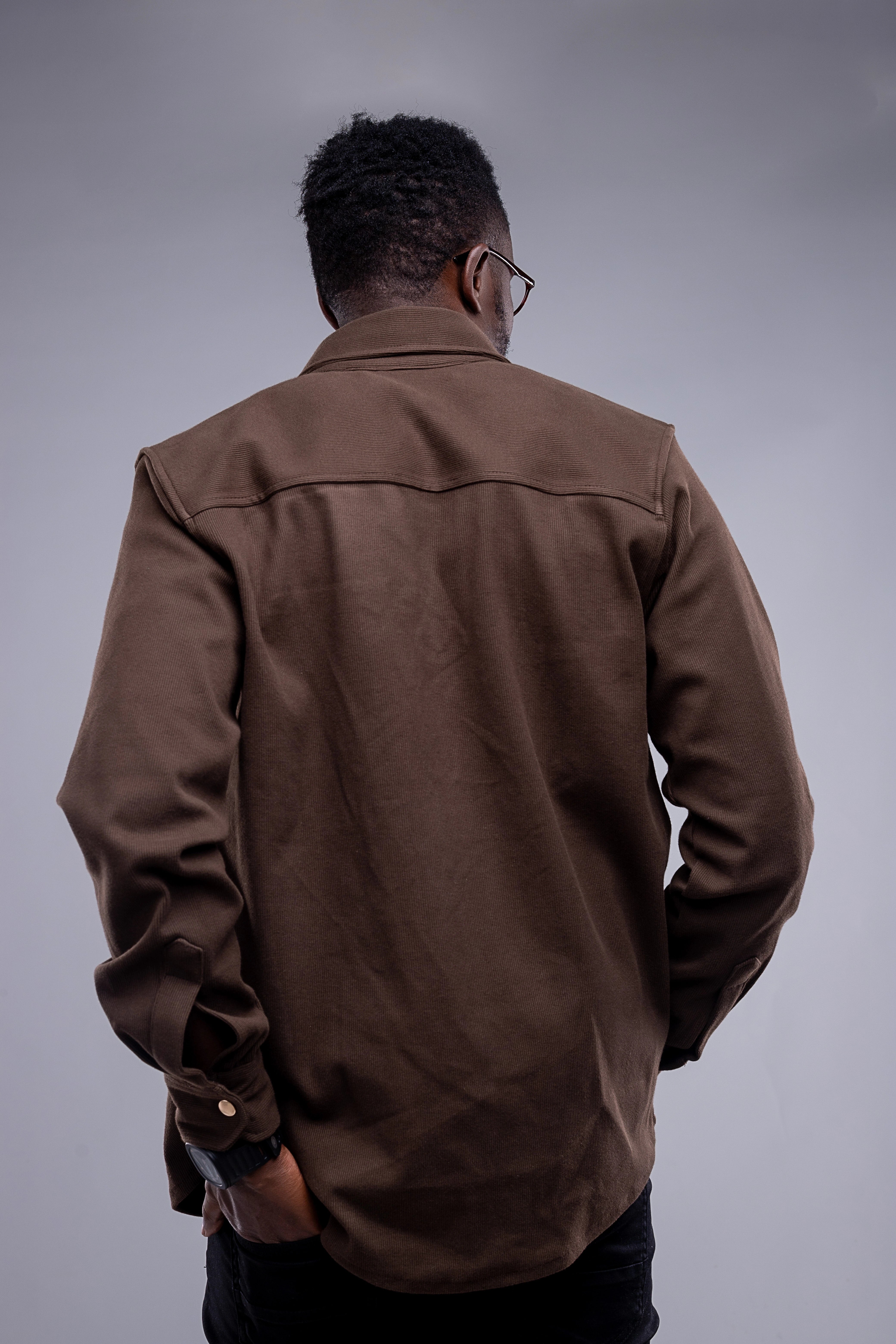 Stature Shirt - Dark Brown