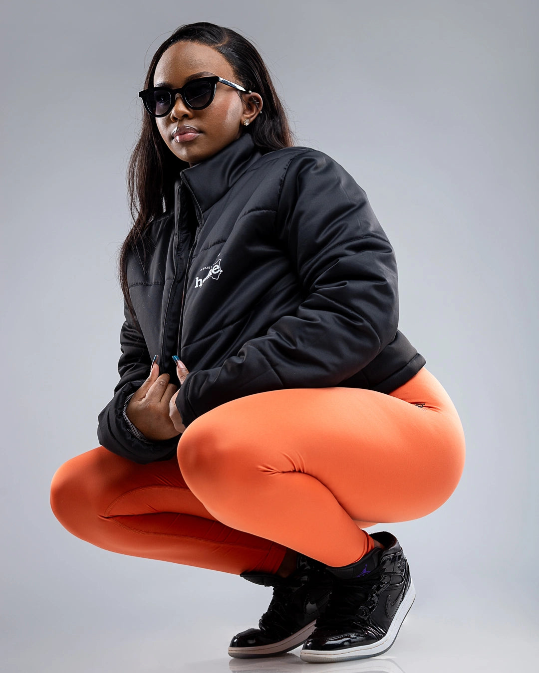 Puffer Jacket - Black