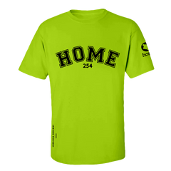 College Tee - Lime Green