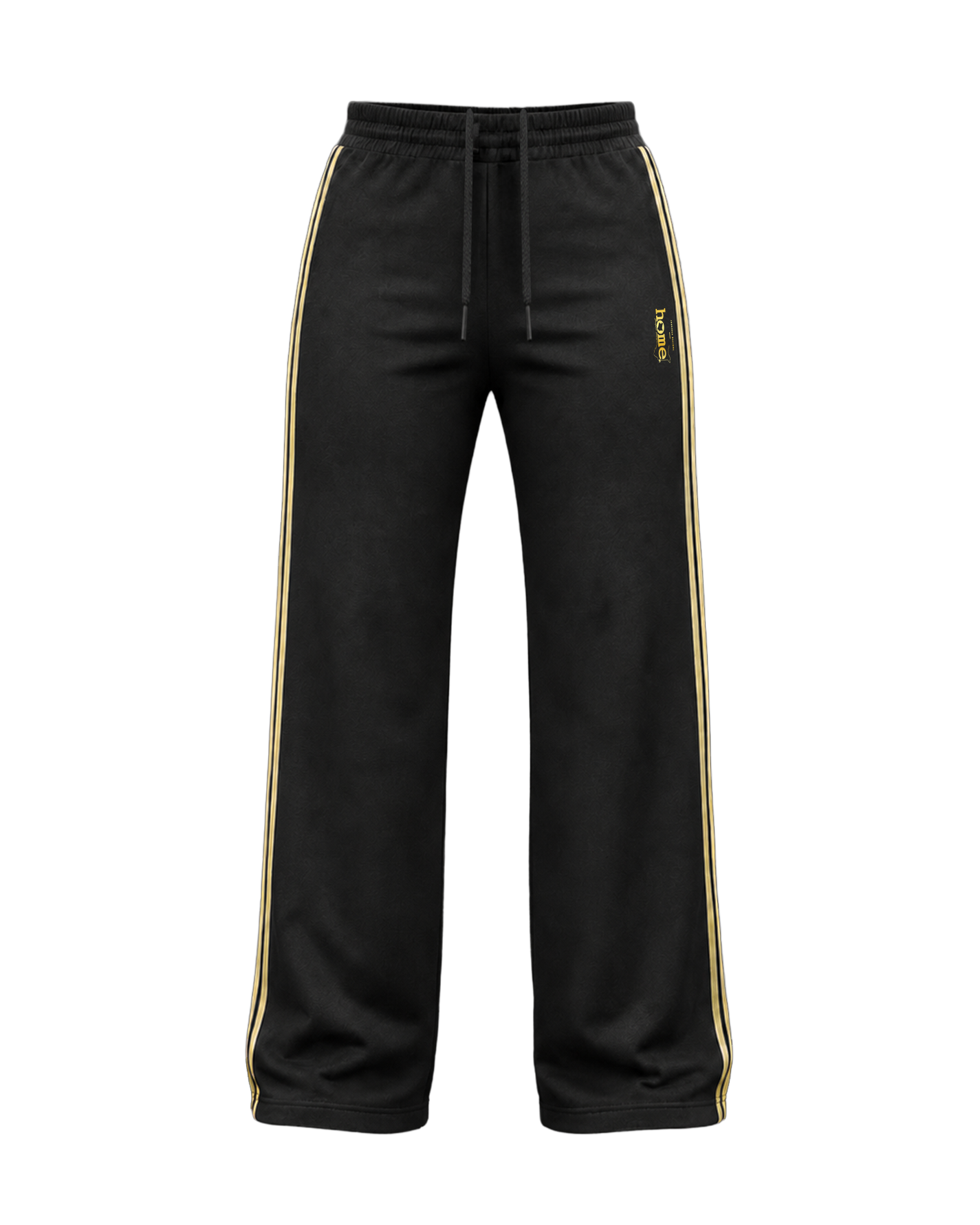 Matubia Striped Cosy Pants - Black (Heavy Velvet Fabric)