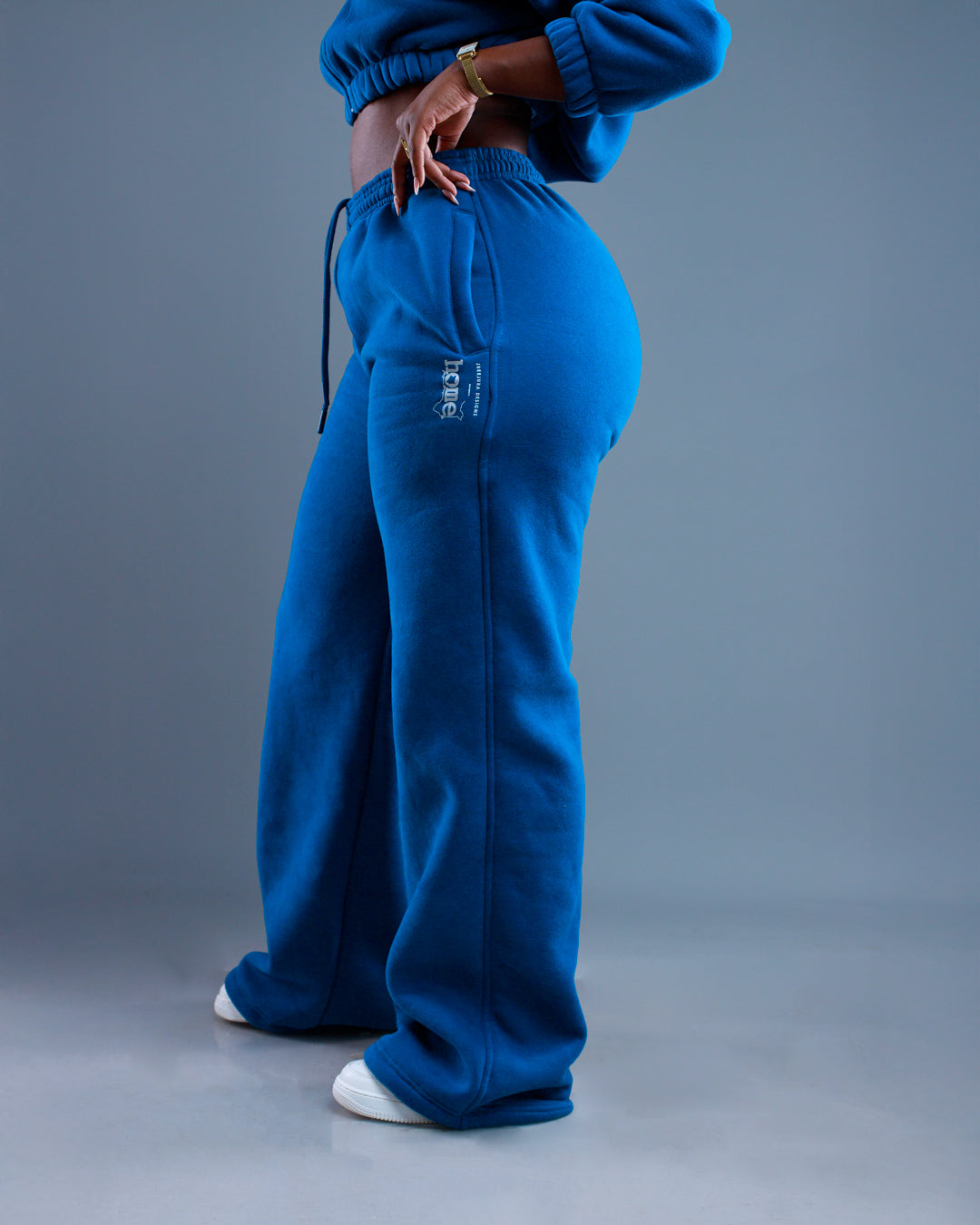 Cosy Pants – Teal Blue (Heavy Fabric) | Ready to Deliver