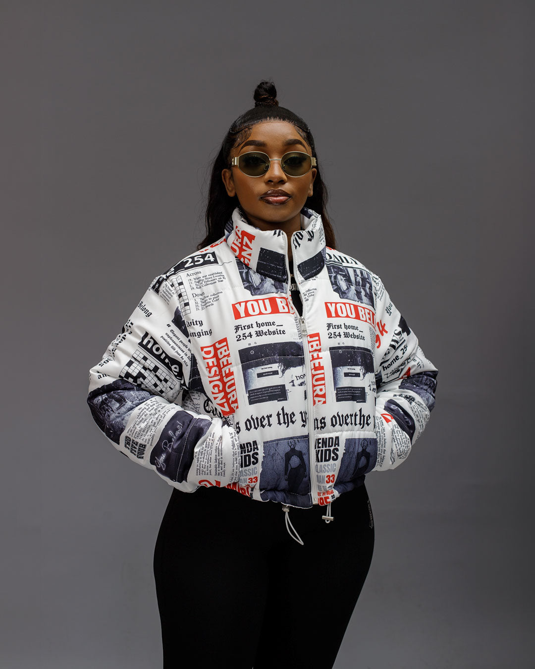 Legacy Cropped Puffer Jacket — Limited Edition