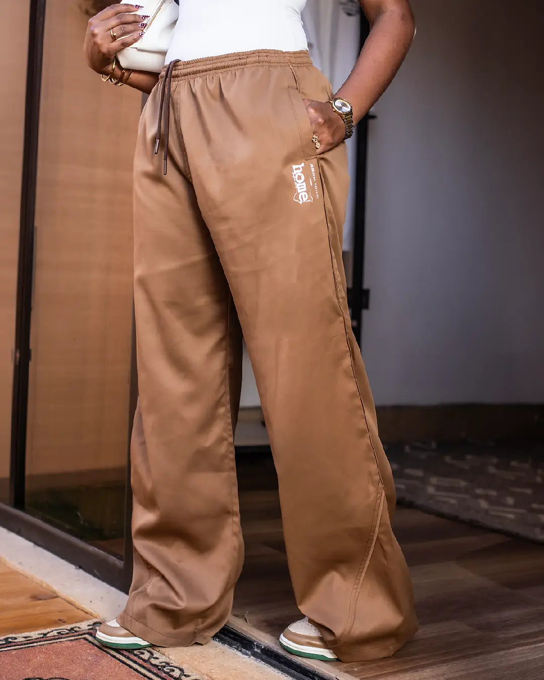 Dark Brown Haven Pants - Her Fit