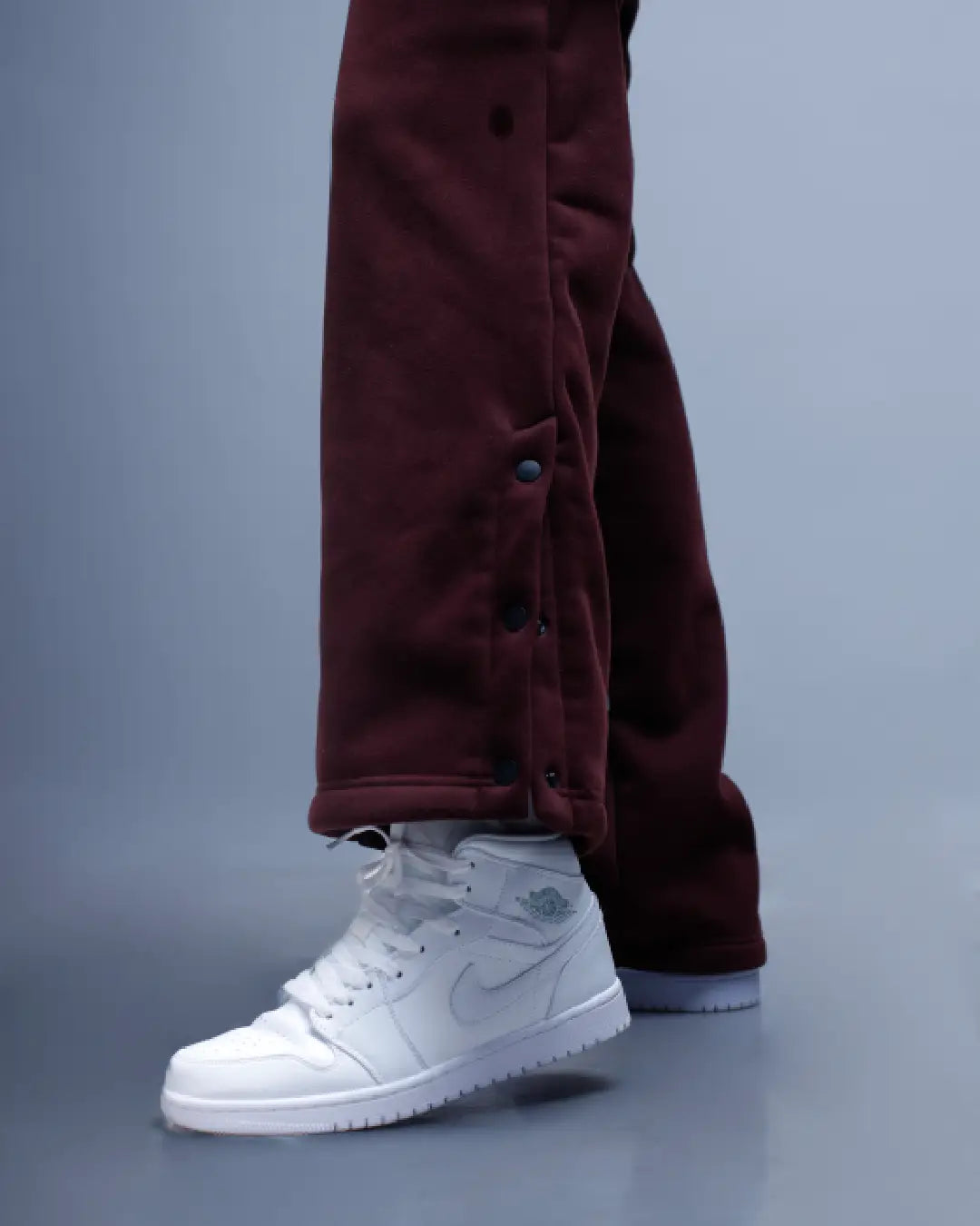 Tyro Pants - Deep Scarlet (Heavy Velvet Fabric)