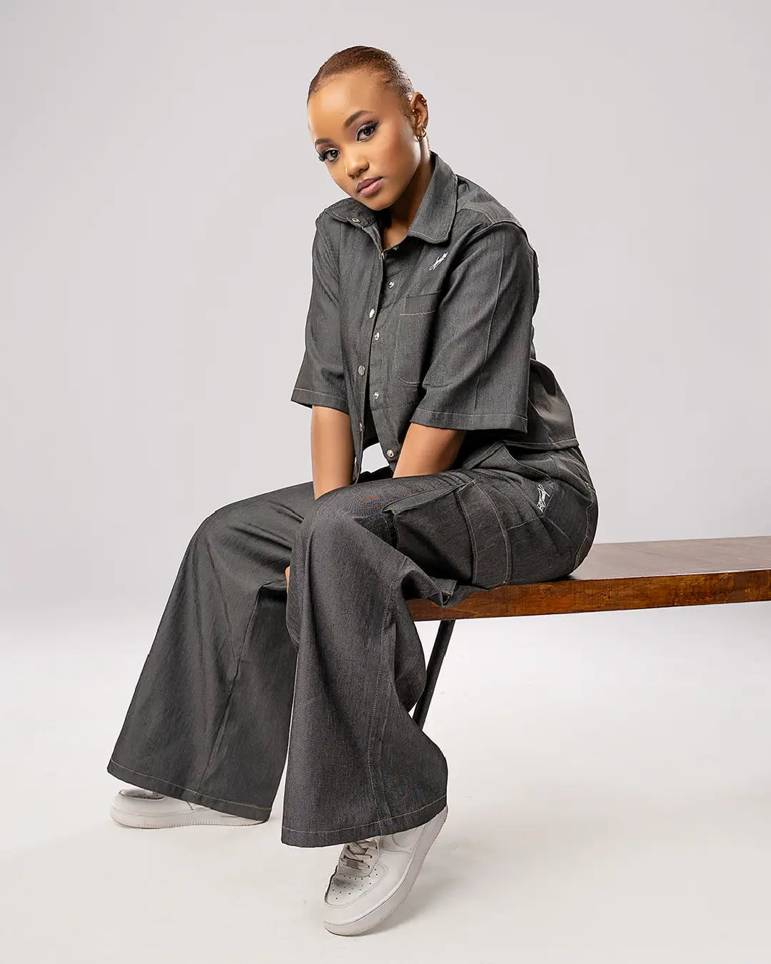 Aero Cargo Pants - Denim Air (Night Denim)