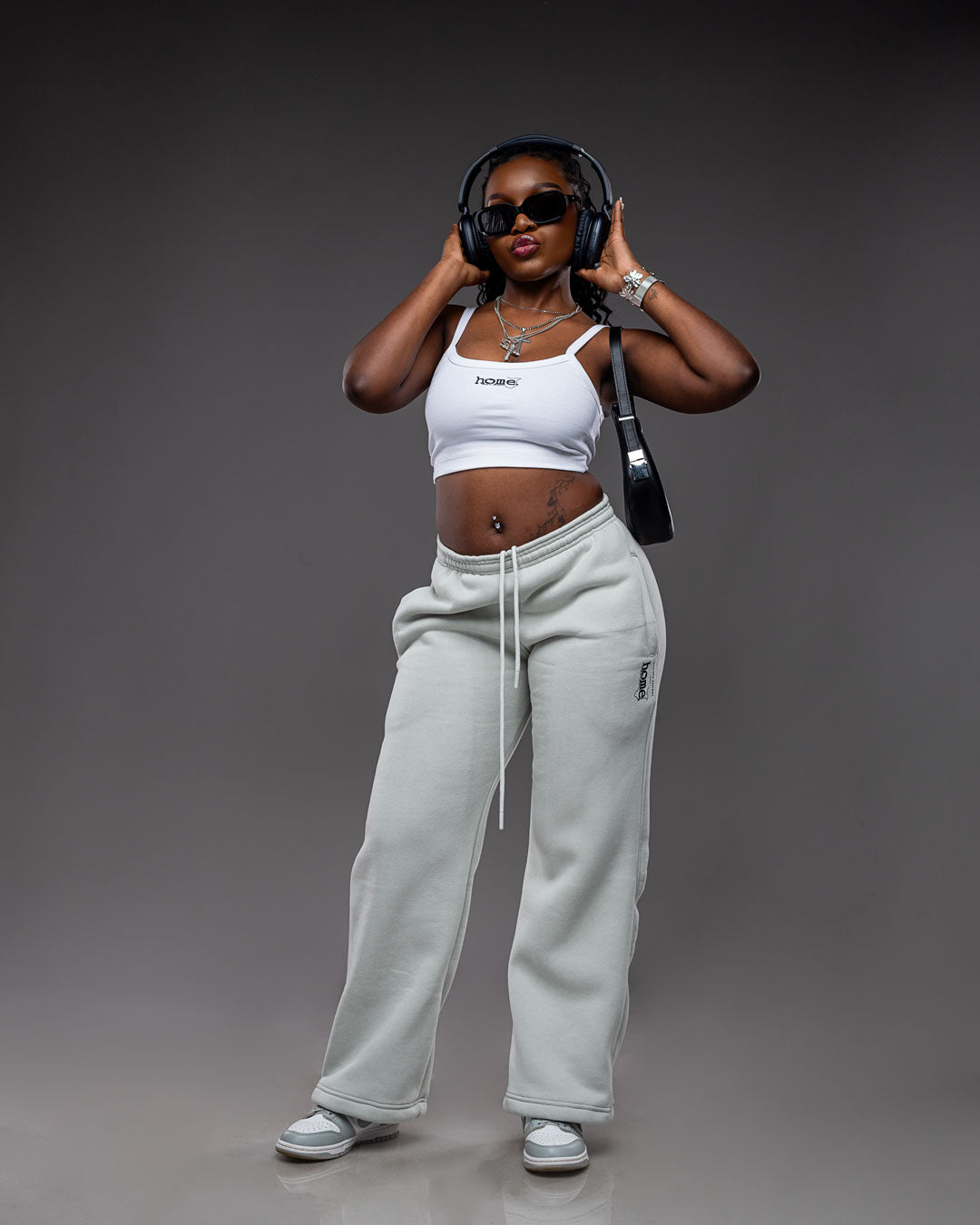 Womens Cosy Pants - Silver Mist