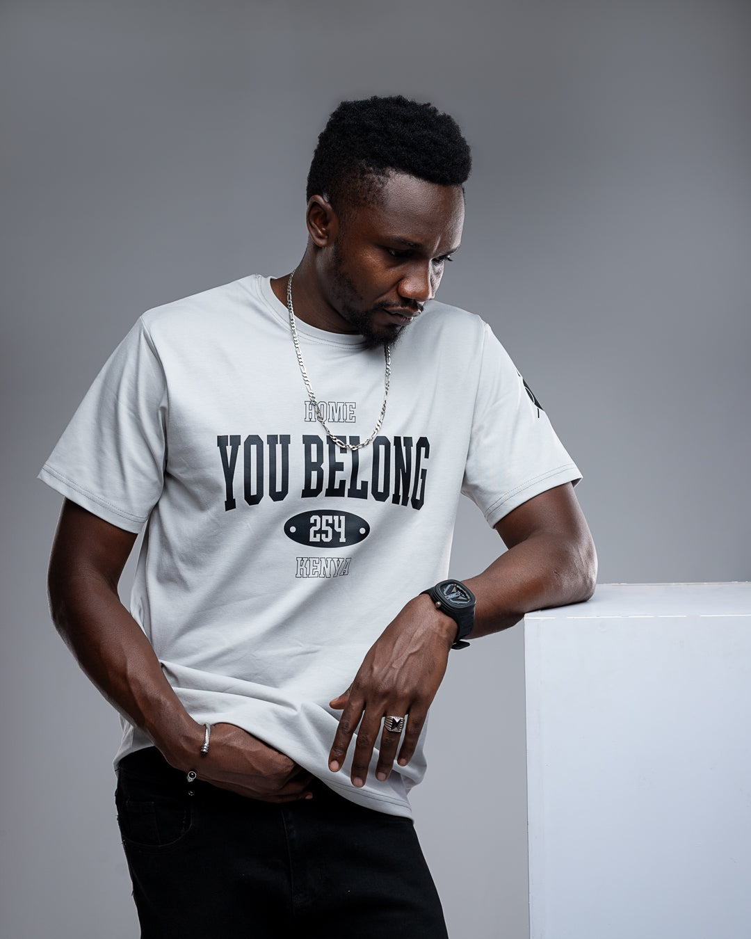 The Ignite Tee - Granite