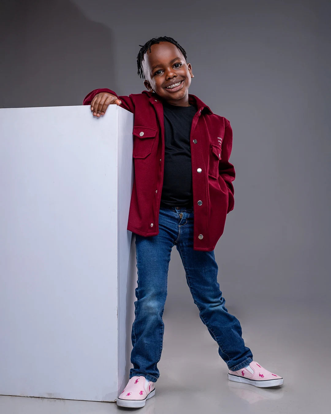 Kids Stature Shirt - Maroon