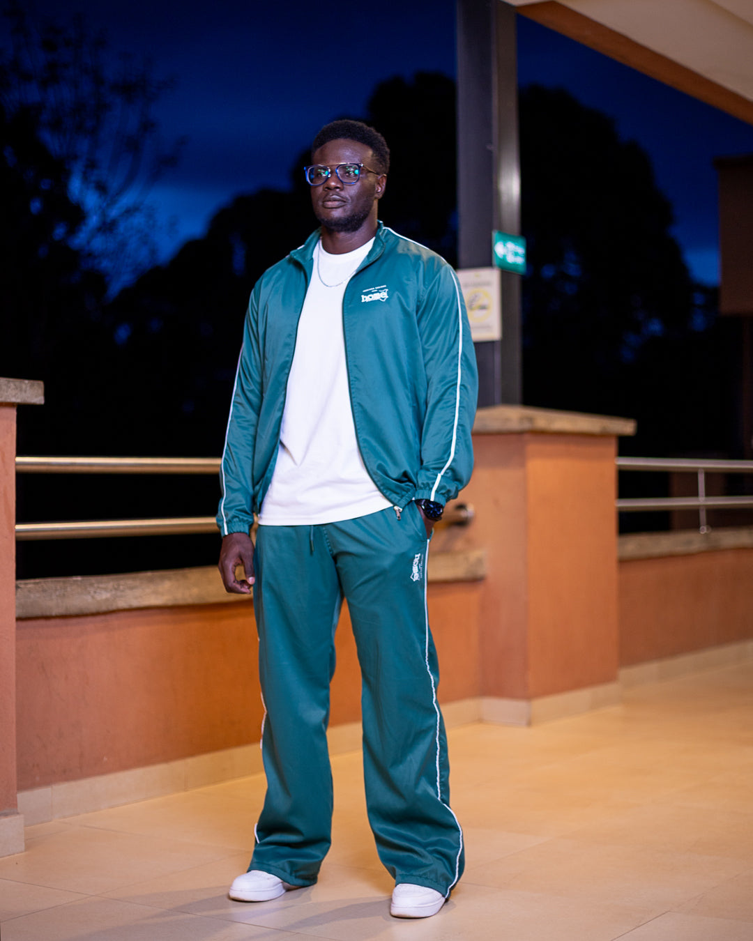 Rich Green Haven Matching Set – Men’s Fit (Classic Jacket & Pants)