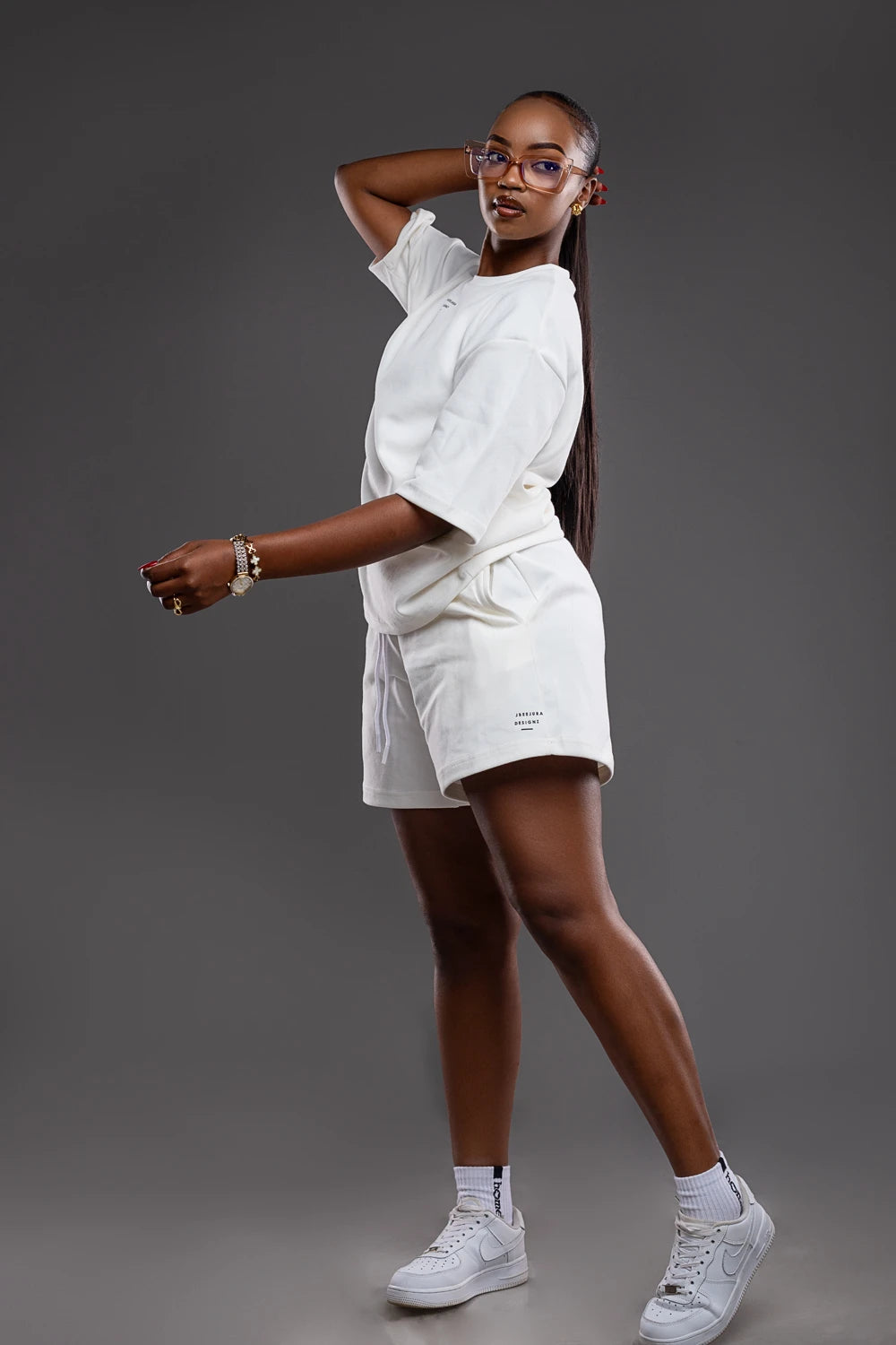 Serene Shorts - White
