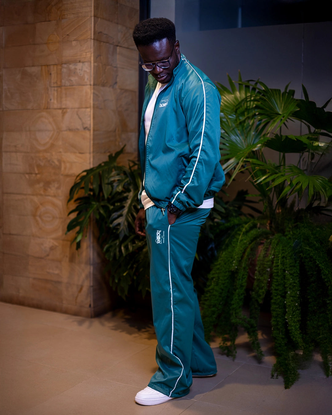 Rich Green Haven Matching Set – Men’s Fit (Classic Jacket & Pants)