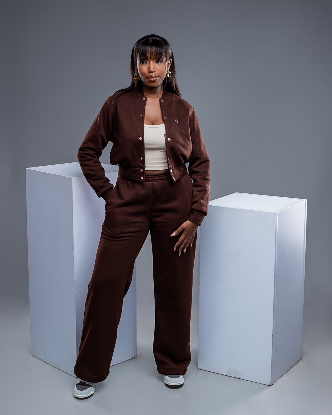 College Jacket - Hickory Brown