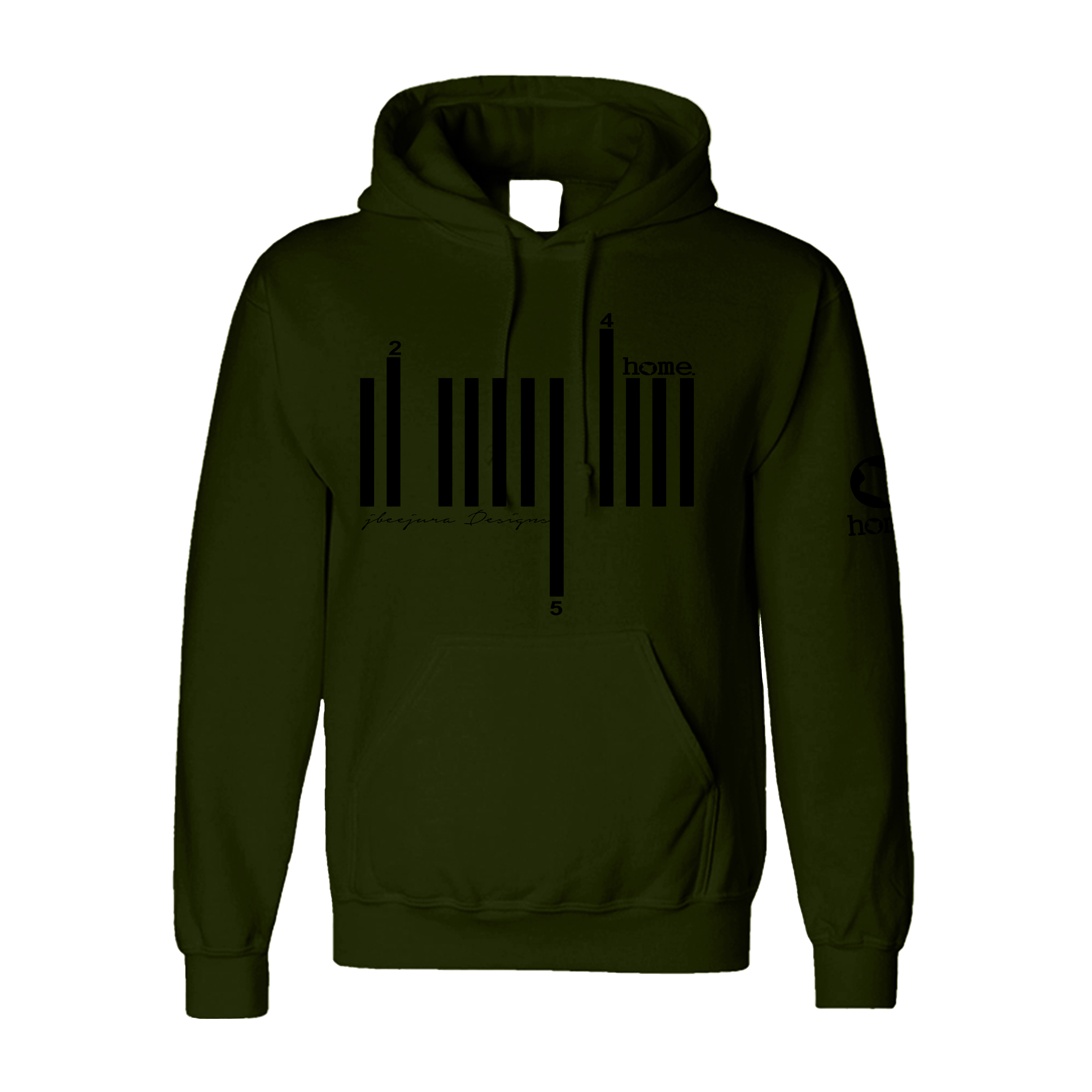 Hoodie - Rich Green (Nuvetra Fabric)
