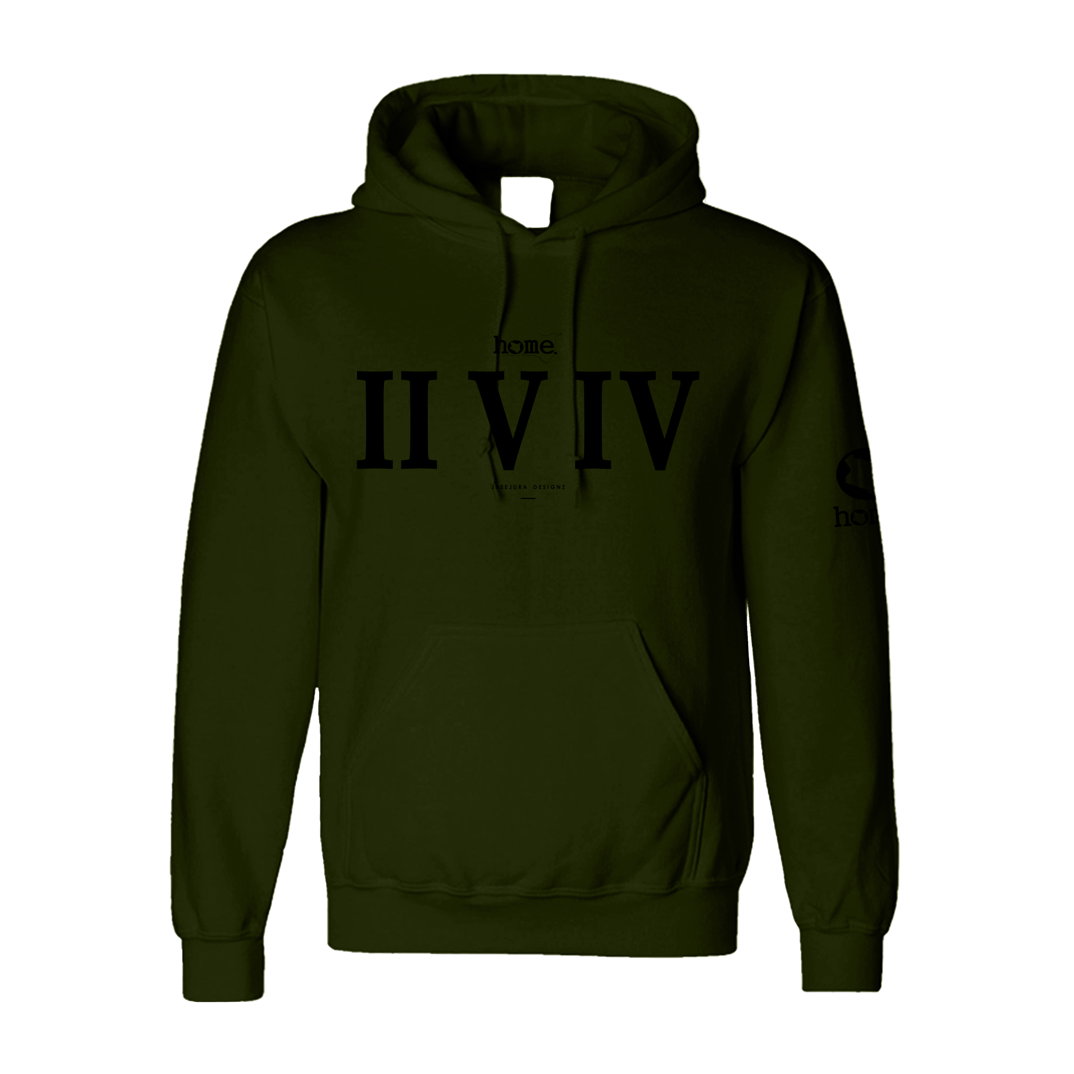 Hoodie - Rich Green (Nuvetra Fabric)