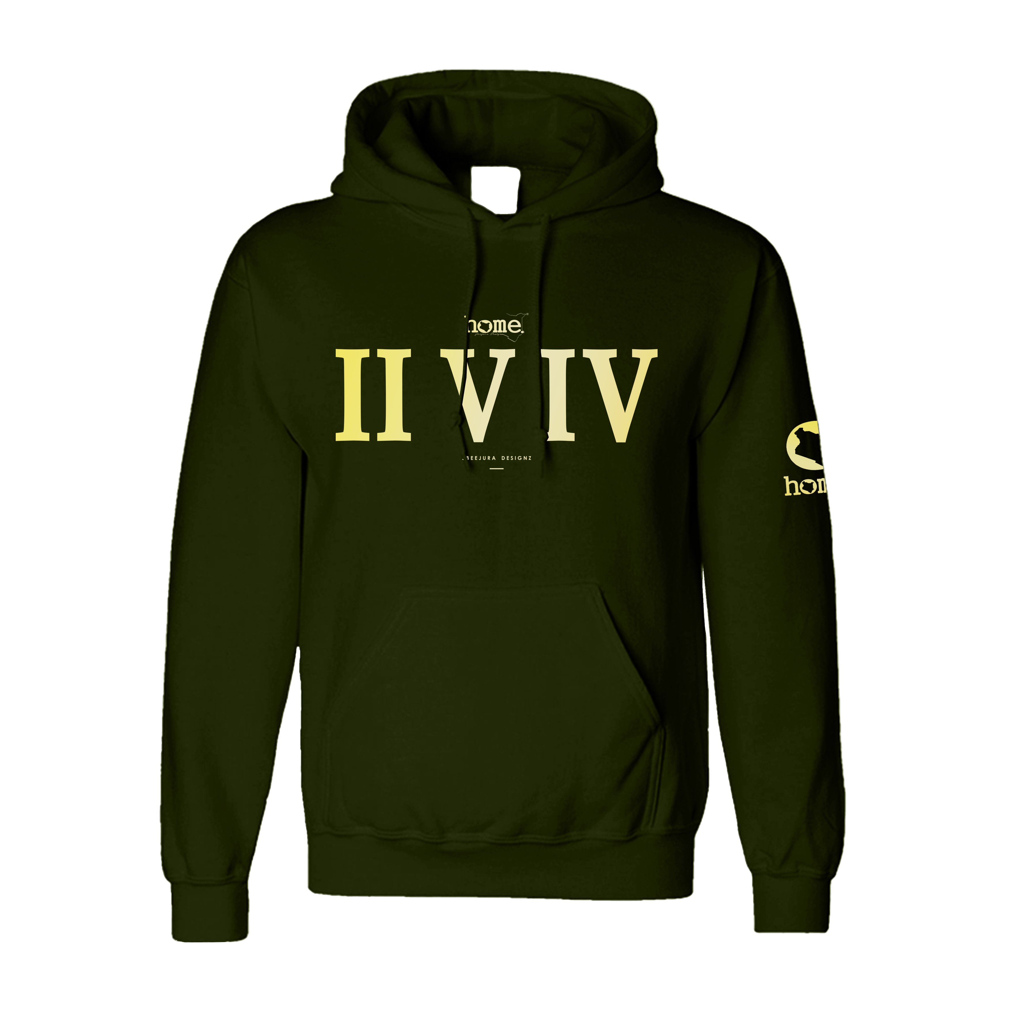 Hoodie - Rich Green (Nuvetra Fabric)