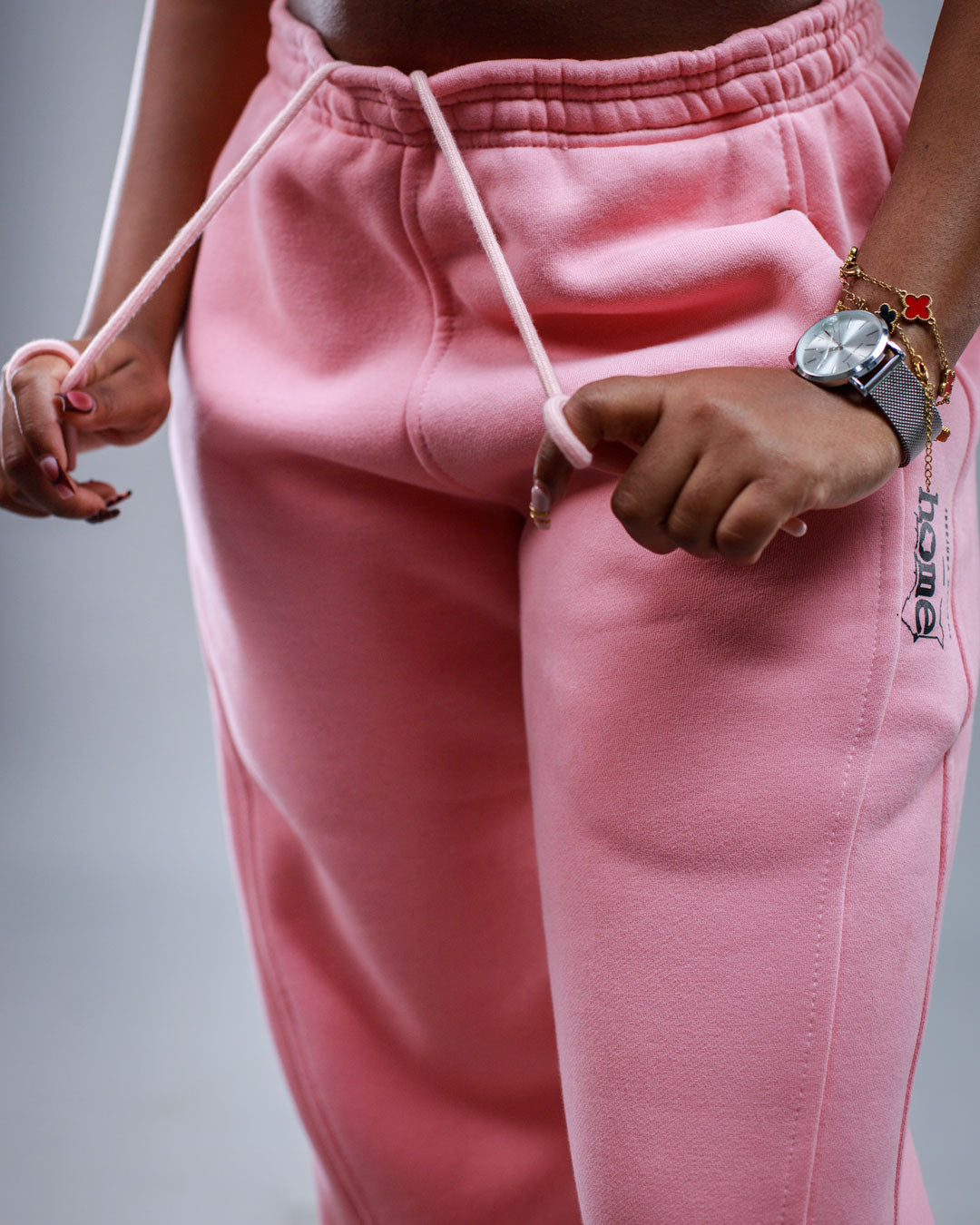 LÛME Cosy Pant – Peach (Heavy Fabric)