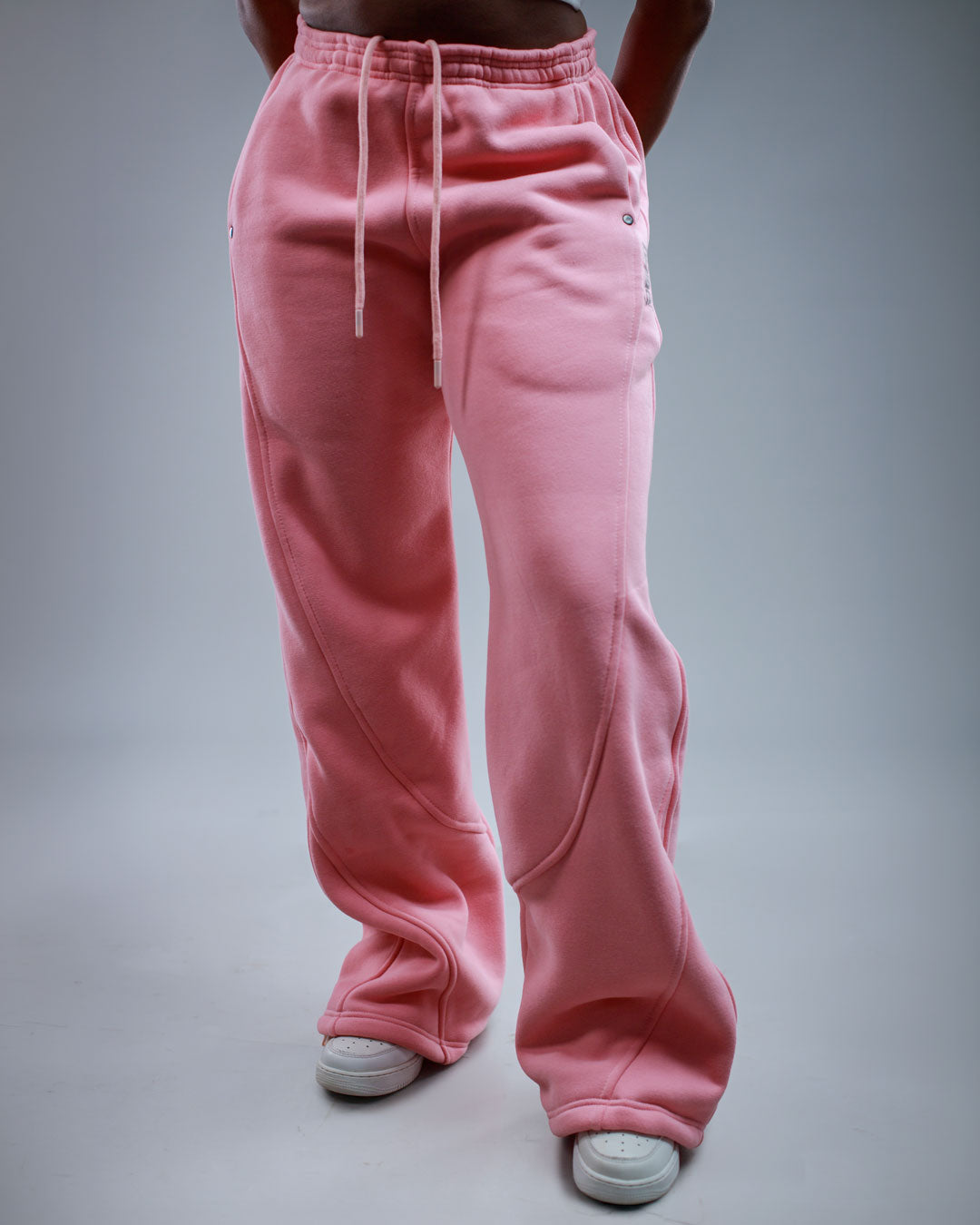 LÛME Cosy Pant – Peach (Heavy Fabric)