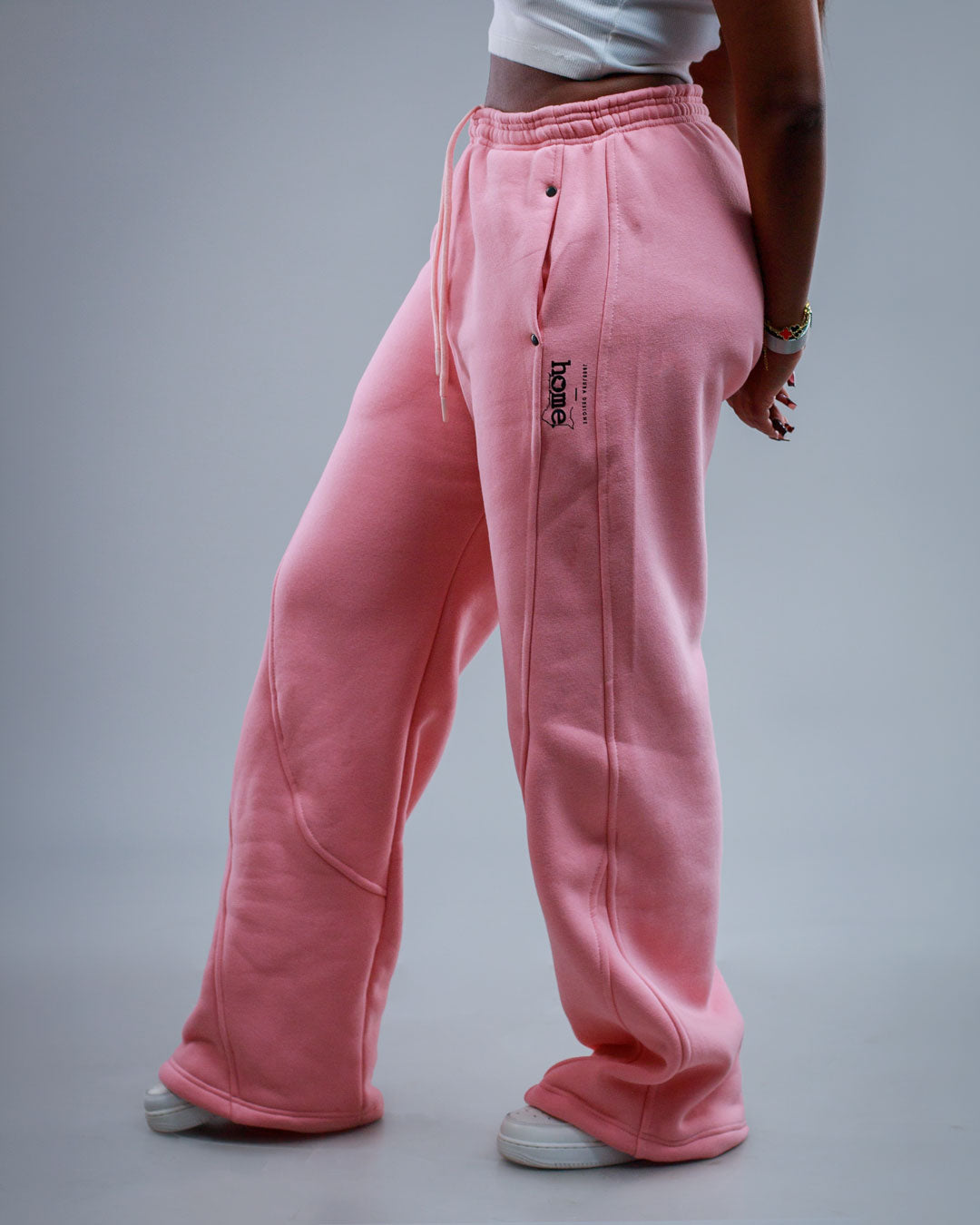 LÛME Cosy Pant – Peach (Heavy Fabric)