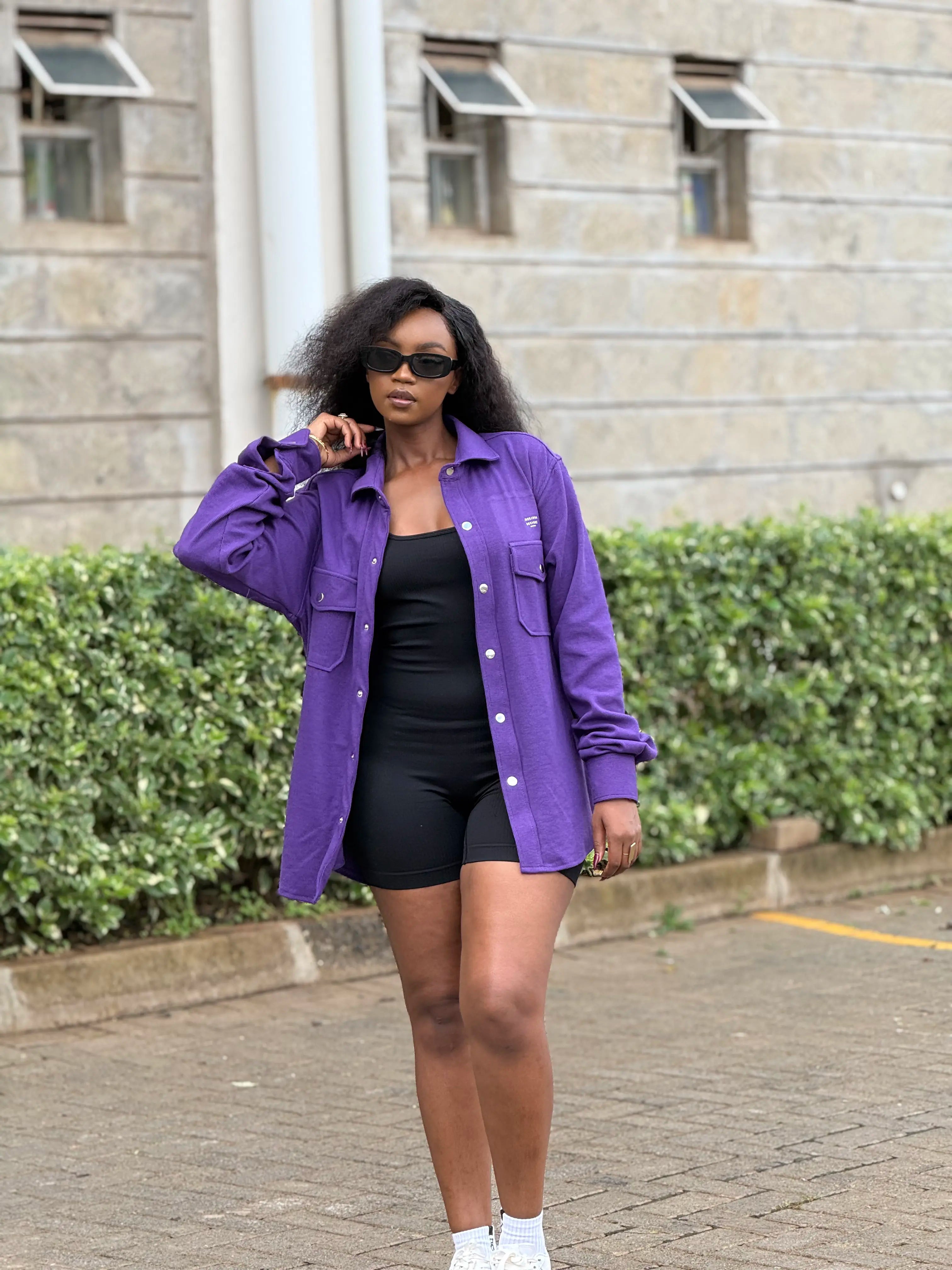 Stature Shirt - Purple