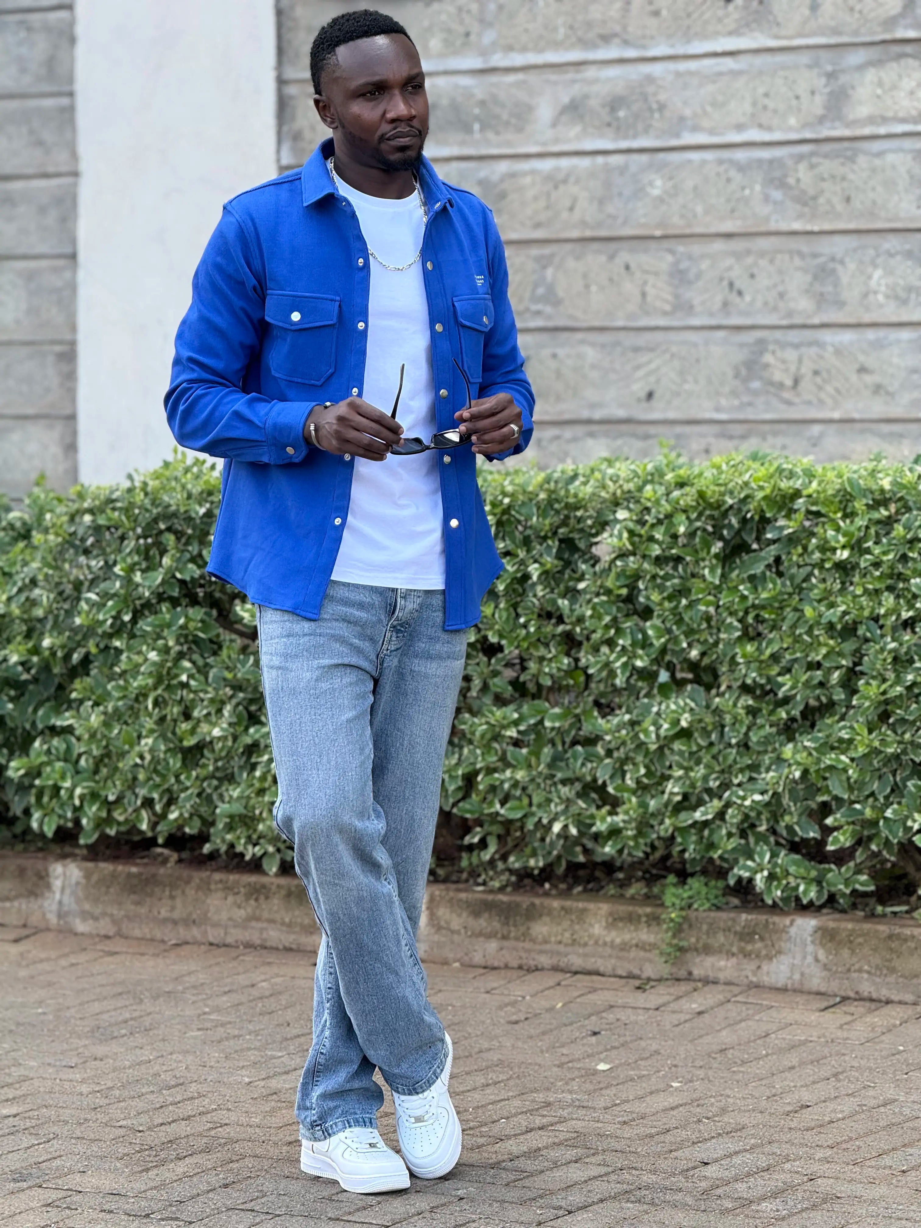 Stature Shirt - Royal Blue