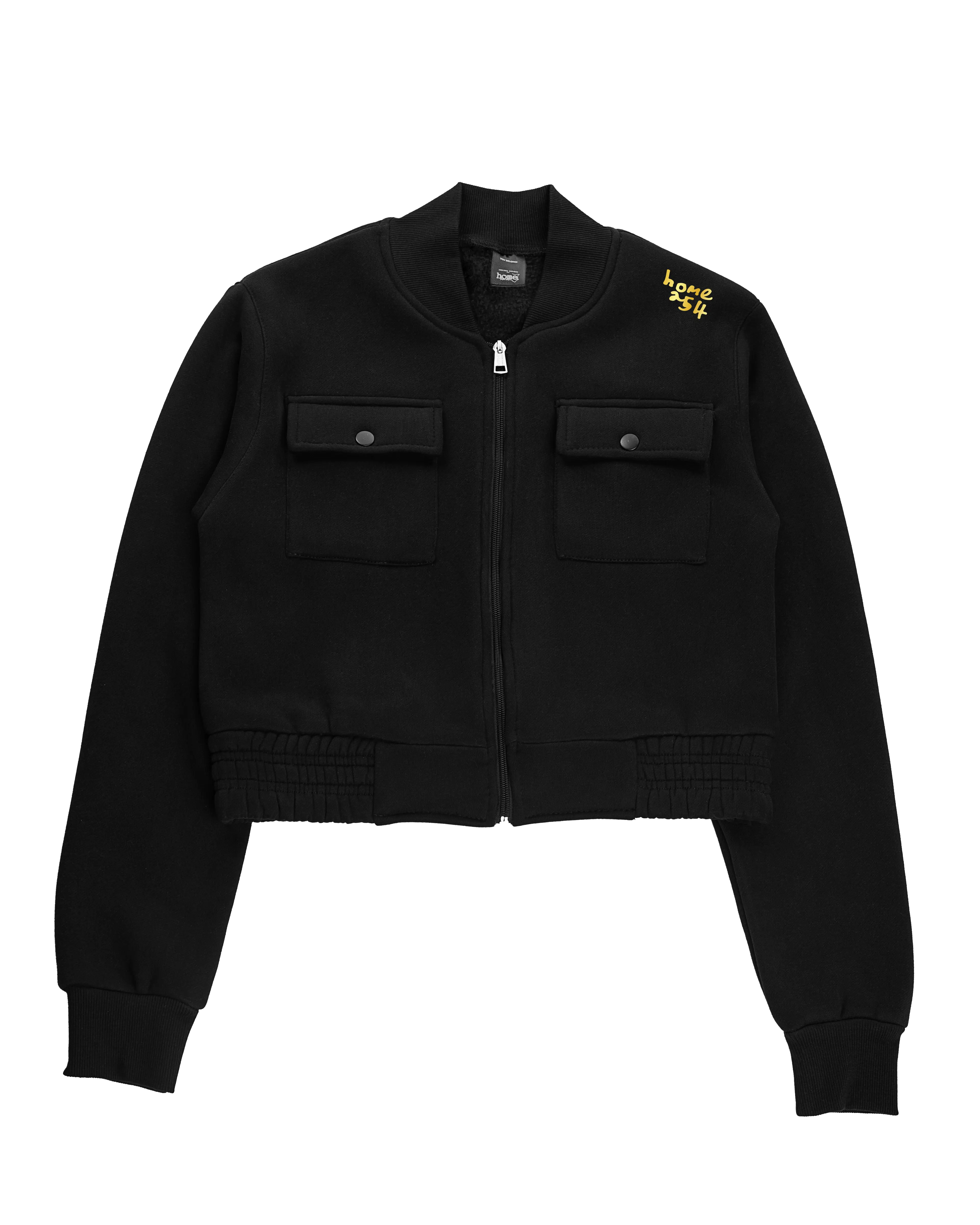 Cropped Kami Jacket - Black