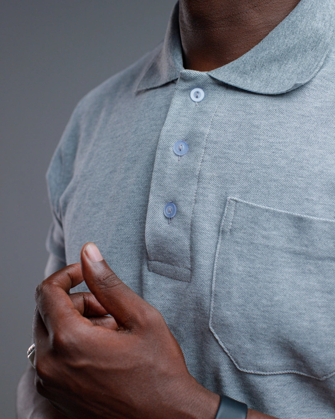 Grey Polo - Couples Set