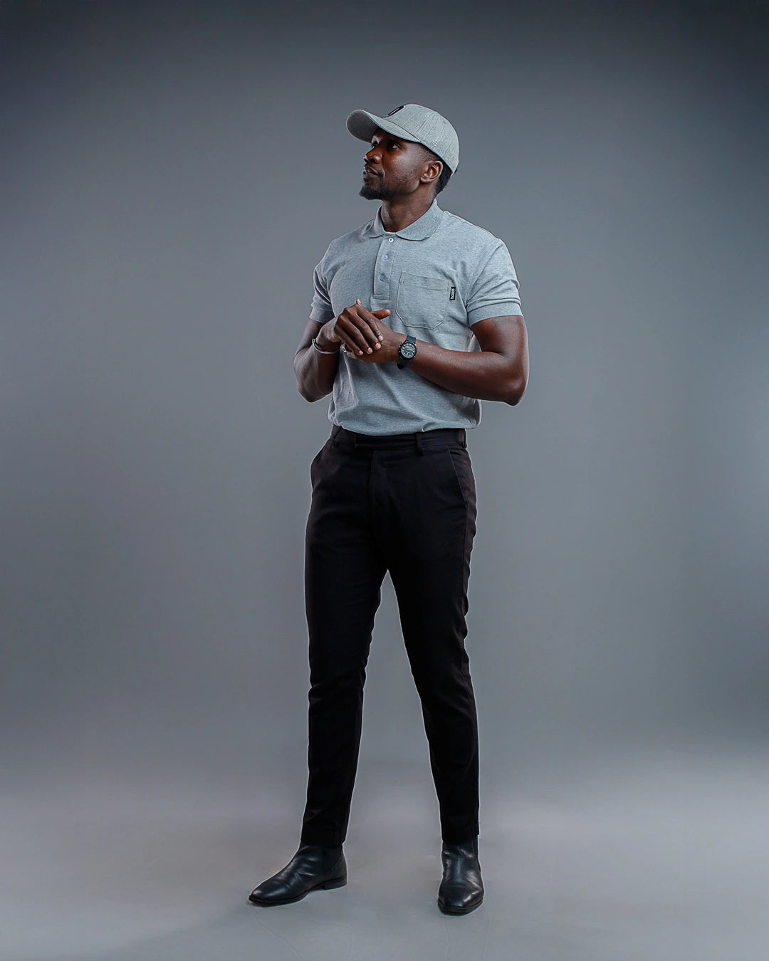 Grey Polo - Couples Set