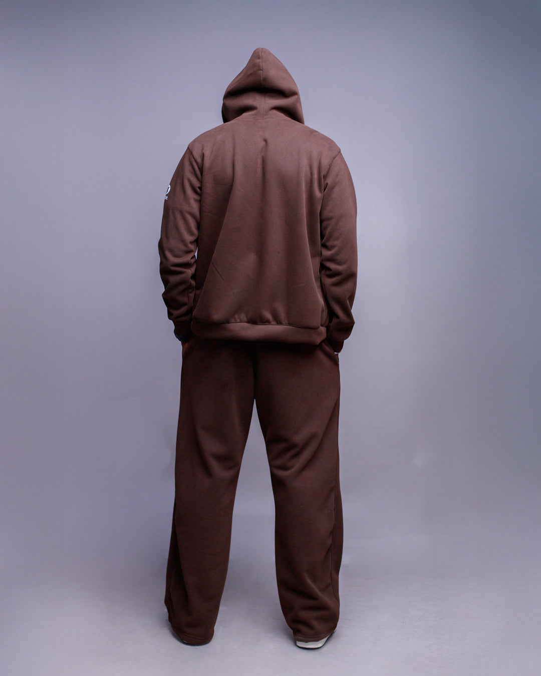 Zip-up Hoodie - Espresso (Nuvetra Fabric)
