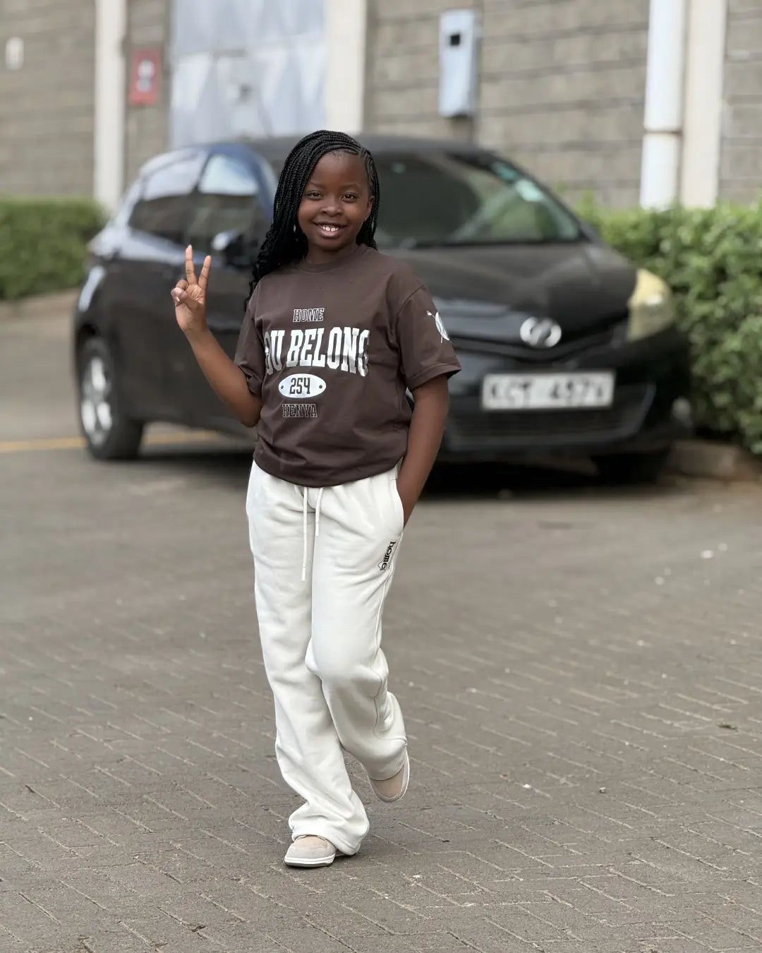 The Kids Ignite Tee - Espresso