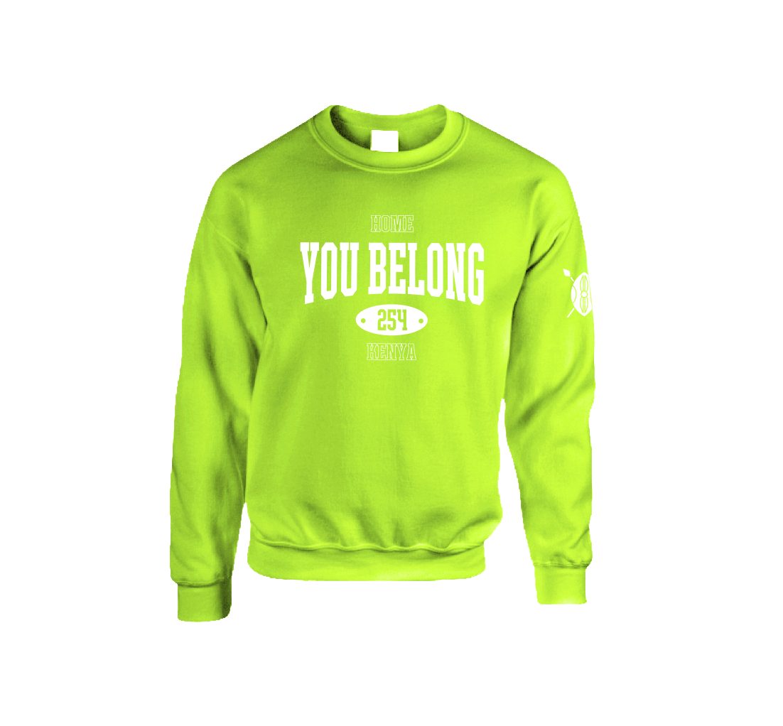 Lime Green Ignite Sweatshirt