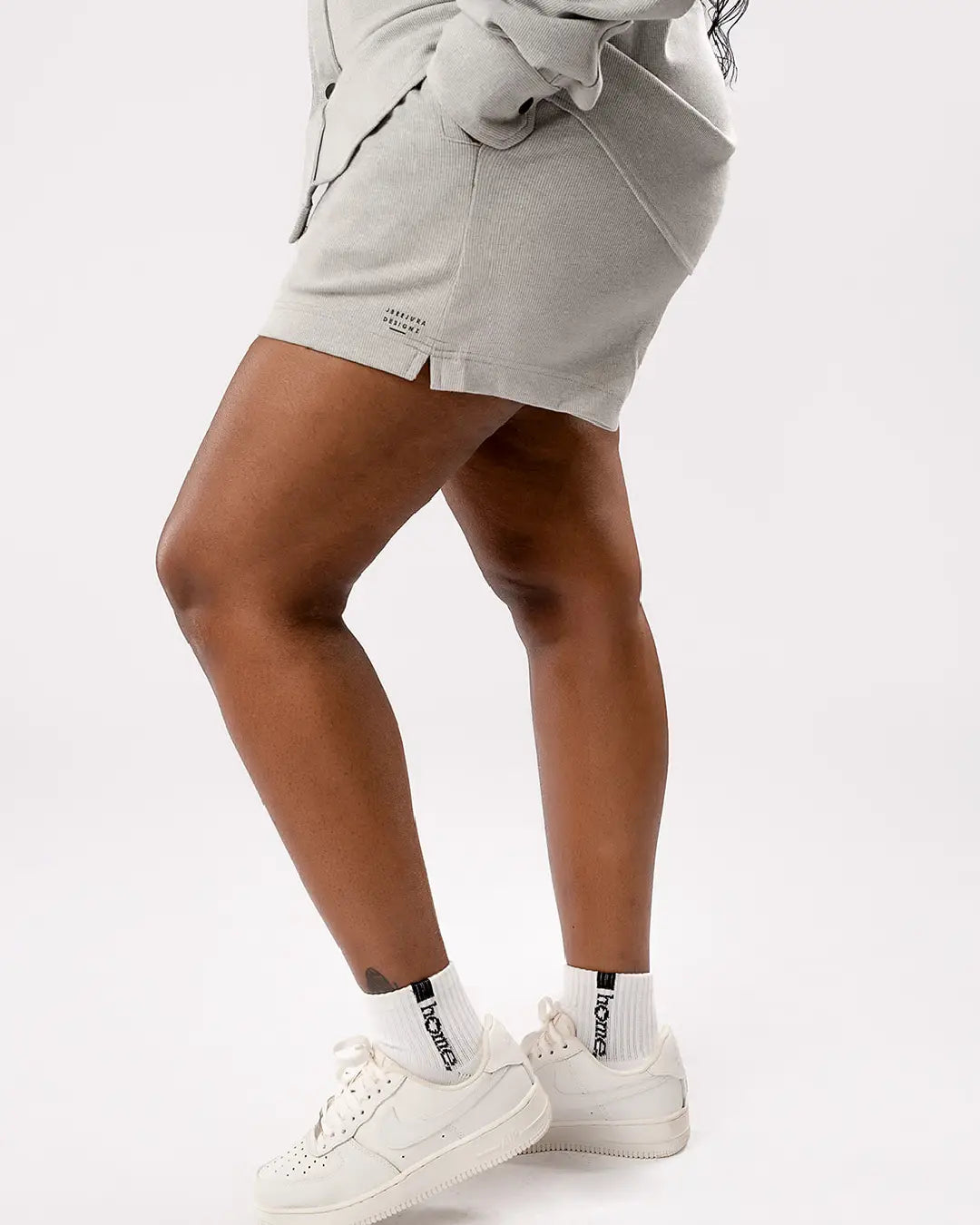 Cosy Shorts - Light Grey