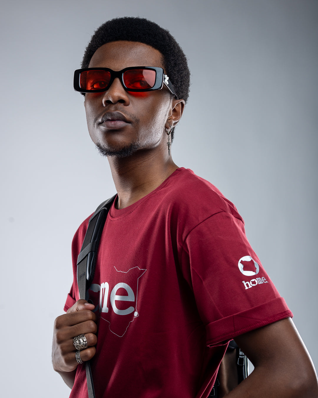 T-Shirt - Maroon Red