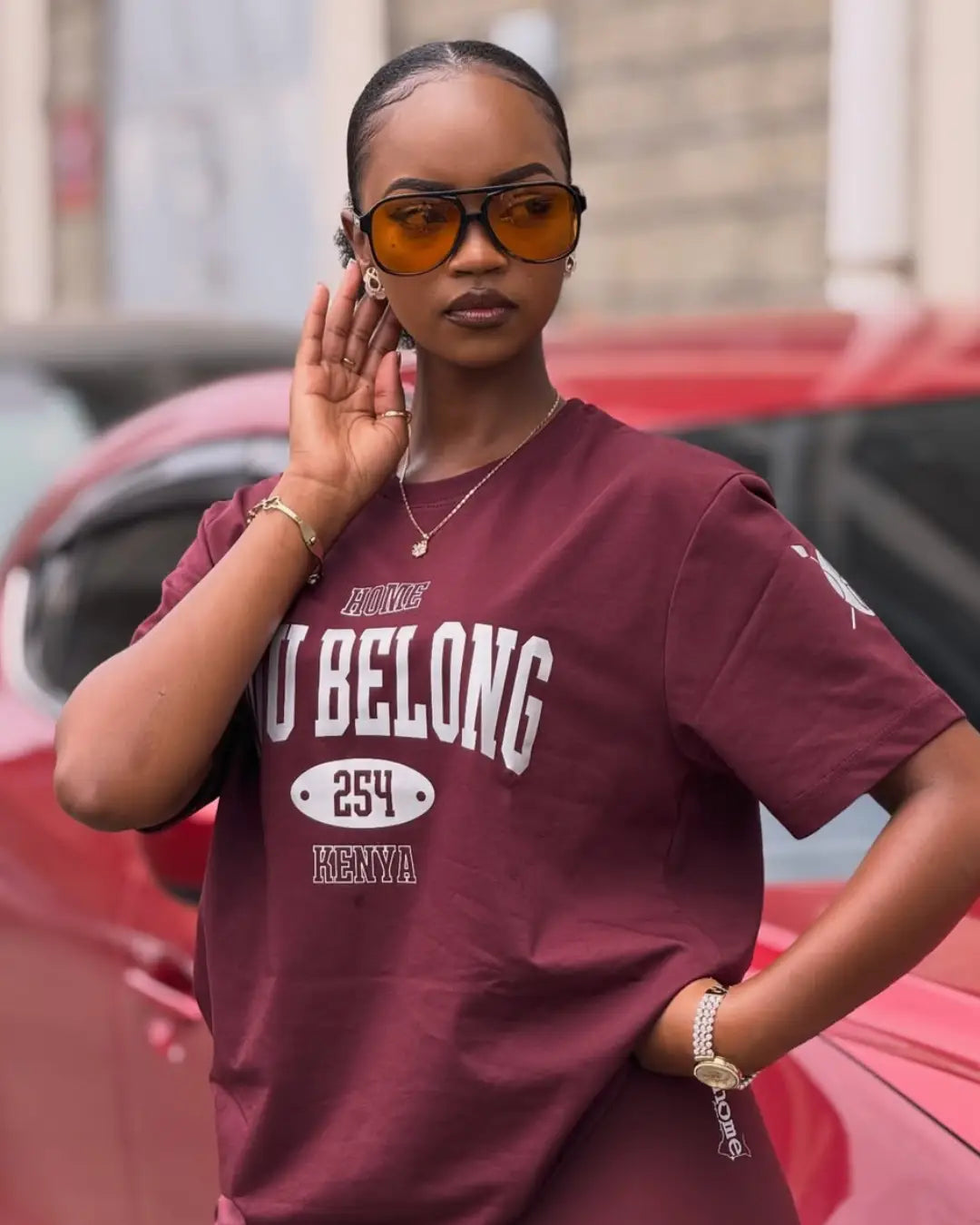 The Ignite Tee - Maroon