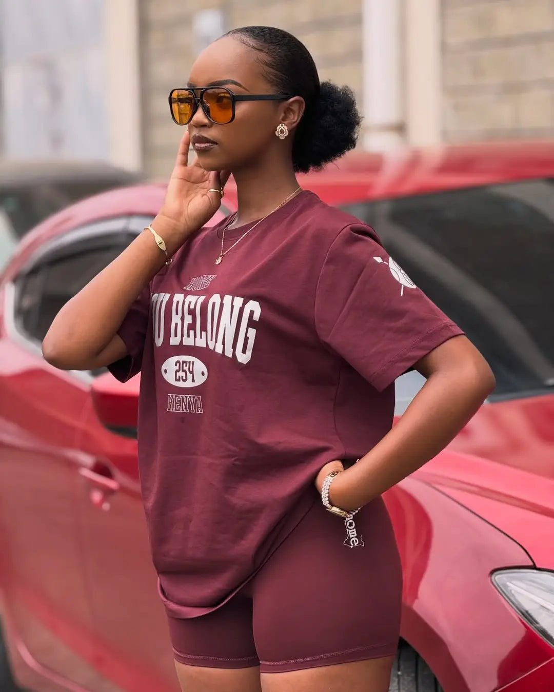 The Ignite Tee - Maroon