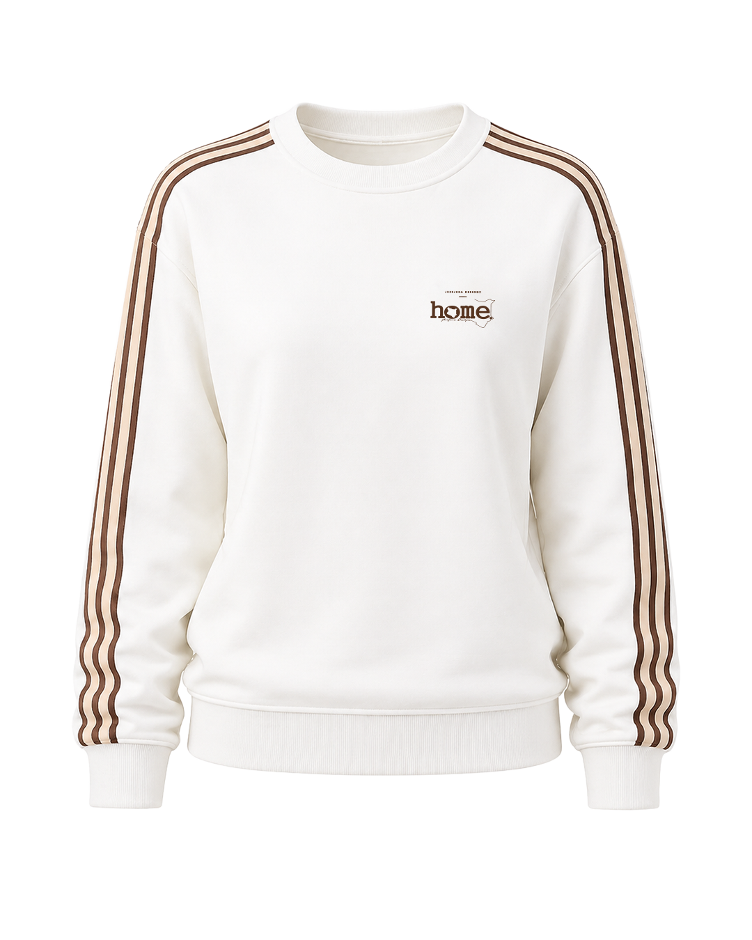 Matubia Striped Sweatshirt - White (Nuvetra Fabric)