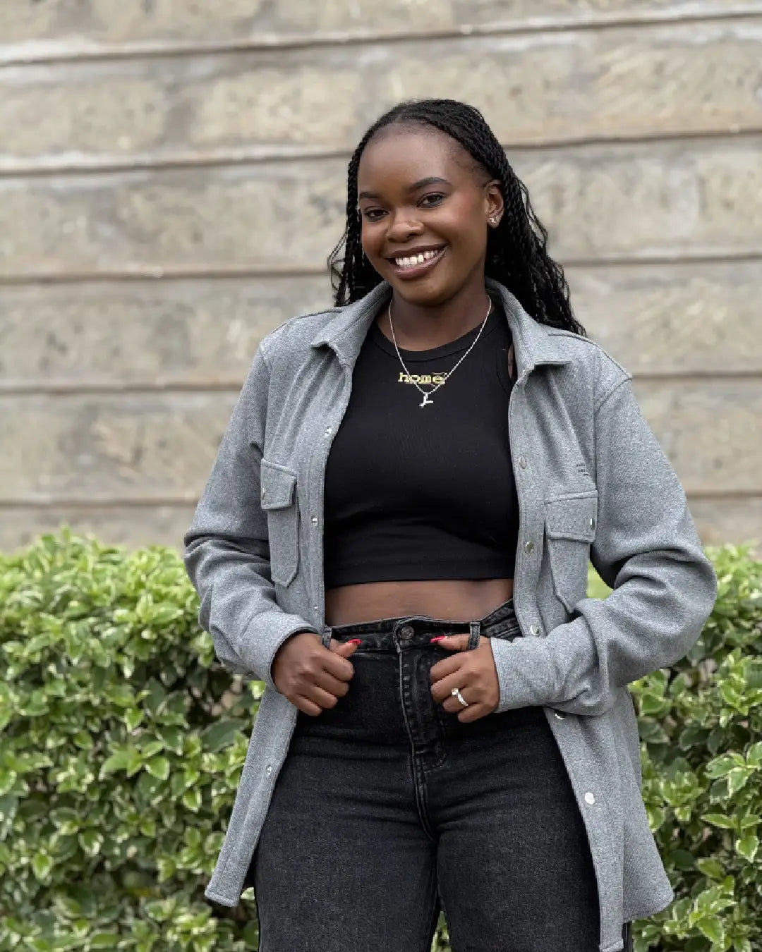 Stature Shirt - Misty Grey