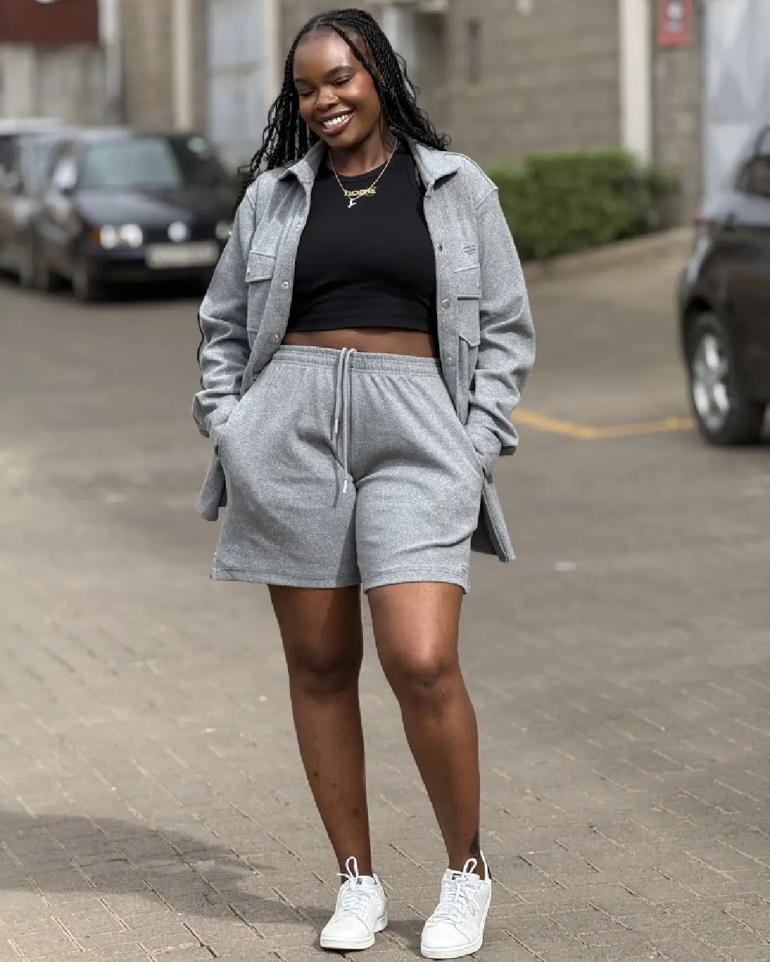 Stature Shirt - Misty Grey