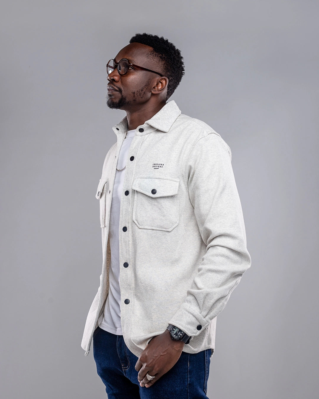 Stature Shirt - Mixed White