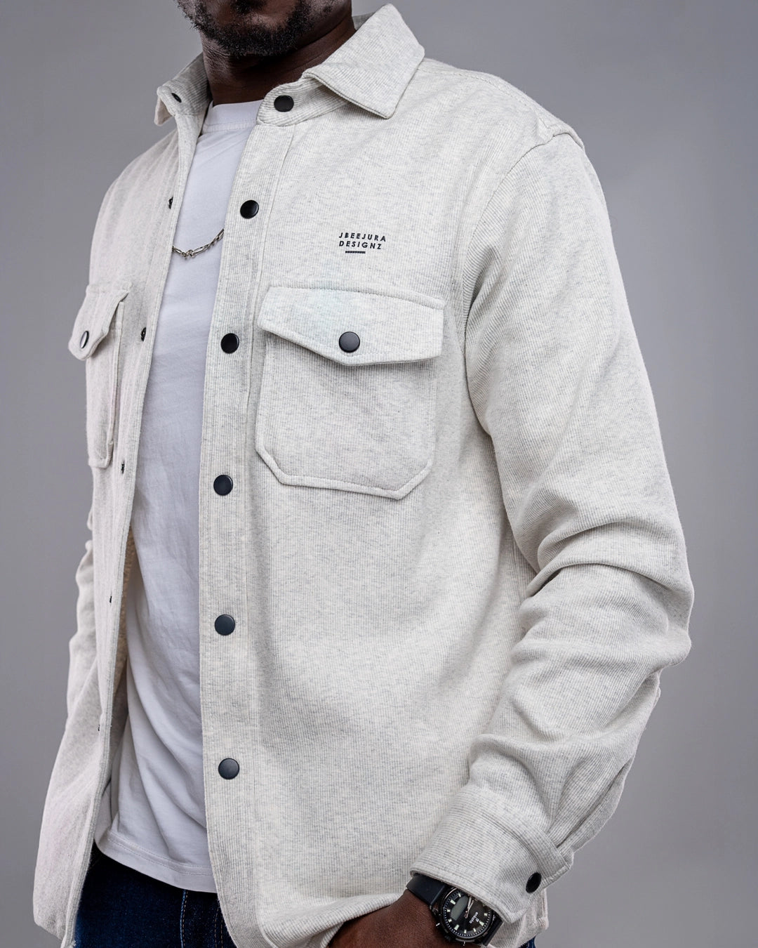 Stature Shirt - Mixed White