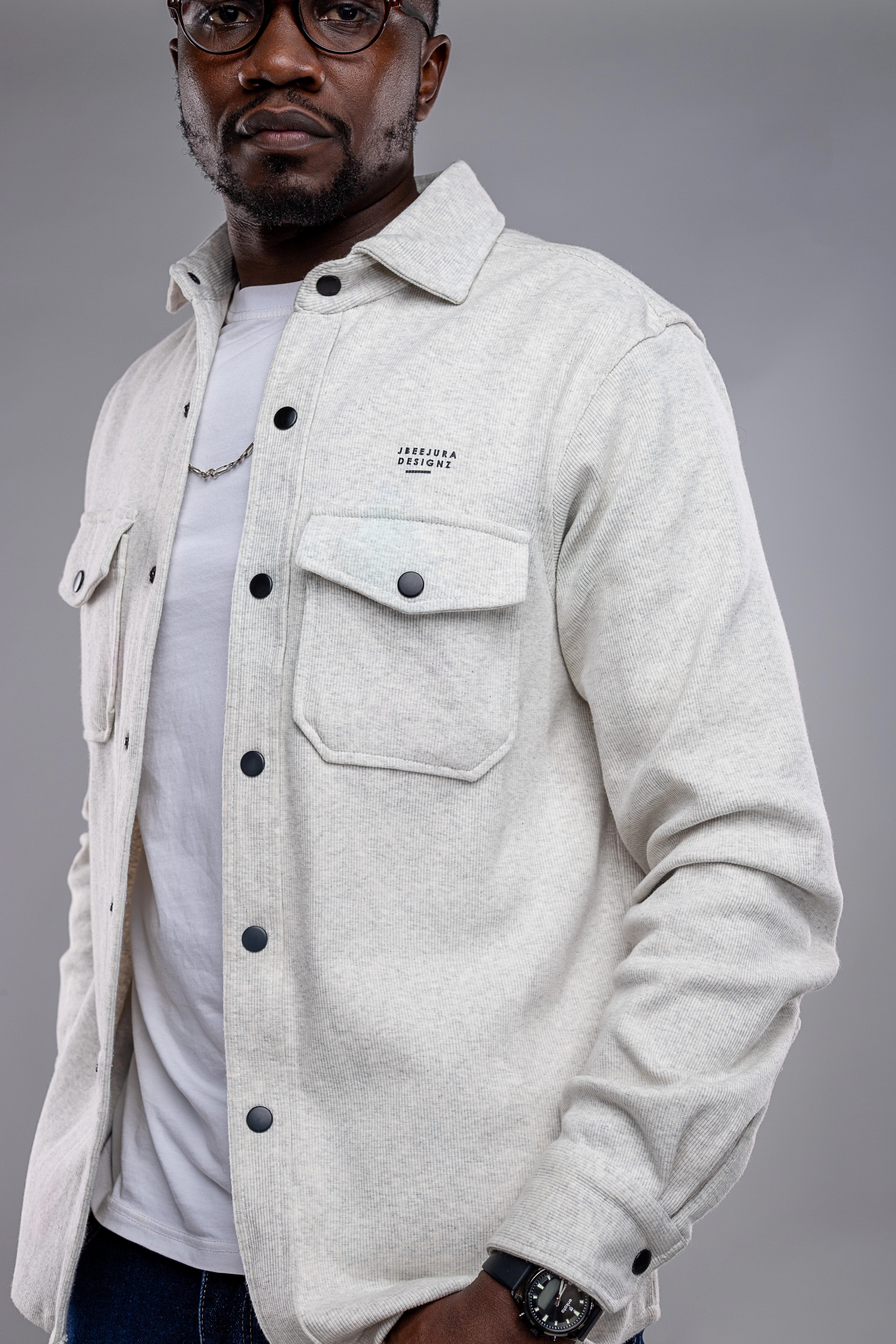 Stature Shirt - Mixed White