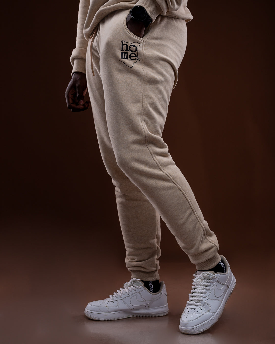 Mens Sweatpants - Mocha (Mid-Heavy Fabric)