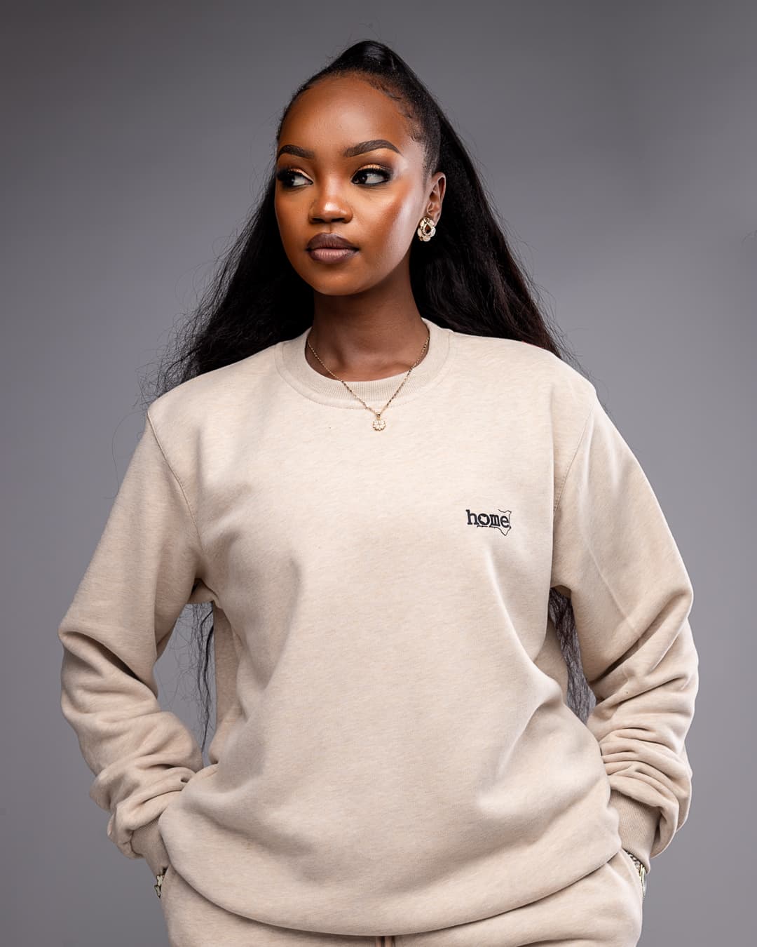Mocha Cozy Sweatshirt (Mid heavy)