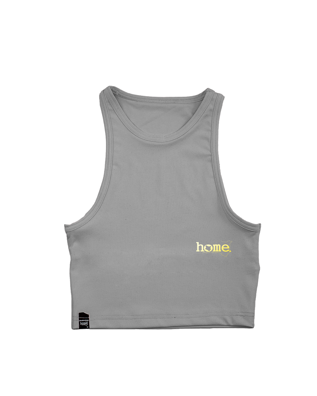 Ribbed Racer Top - Granite
