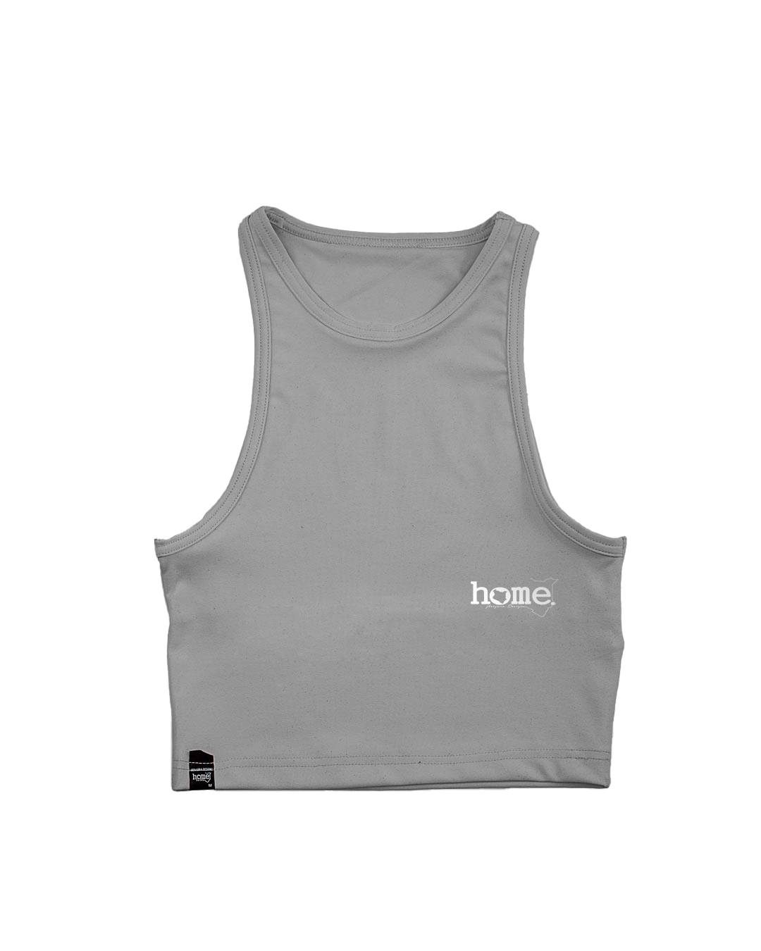 Ribbed Racer Top - Granite