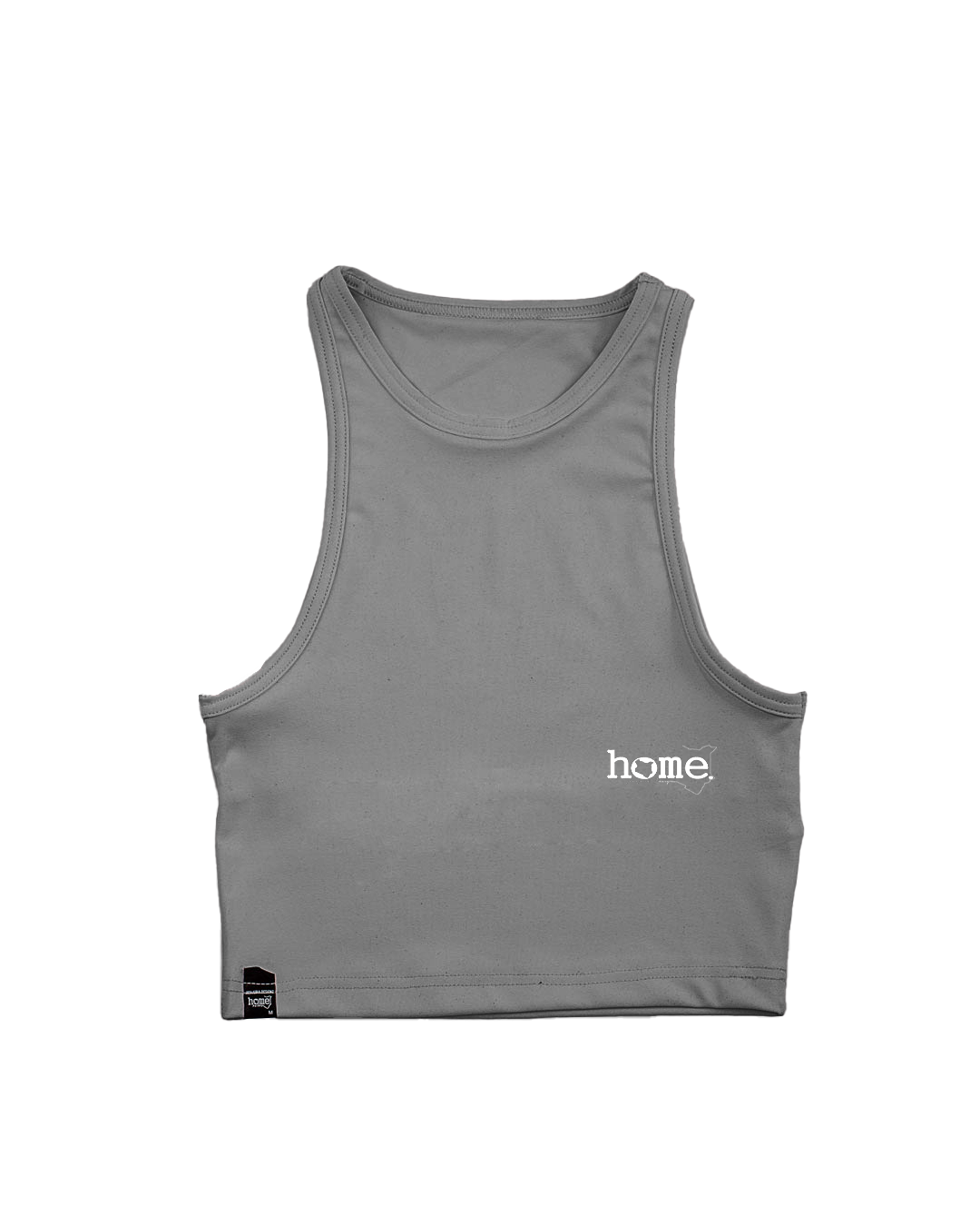 Ribbed Racer Top - Granite